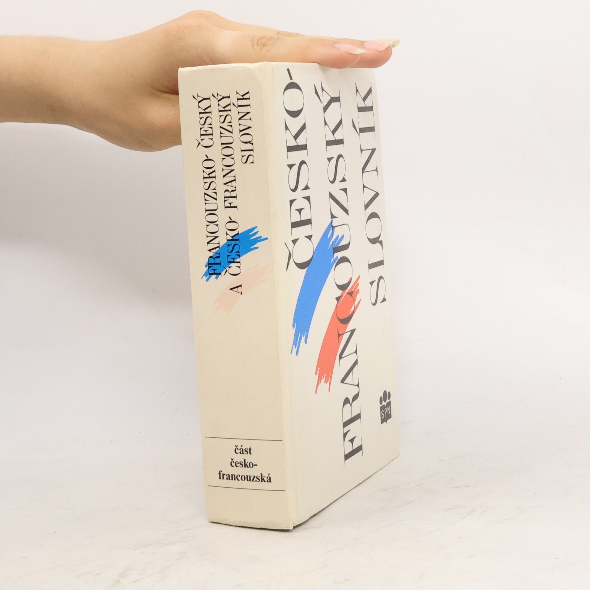 Česko-francouzský slovník. Část česko-francouzská