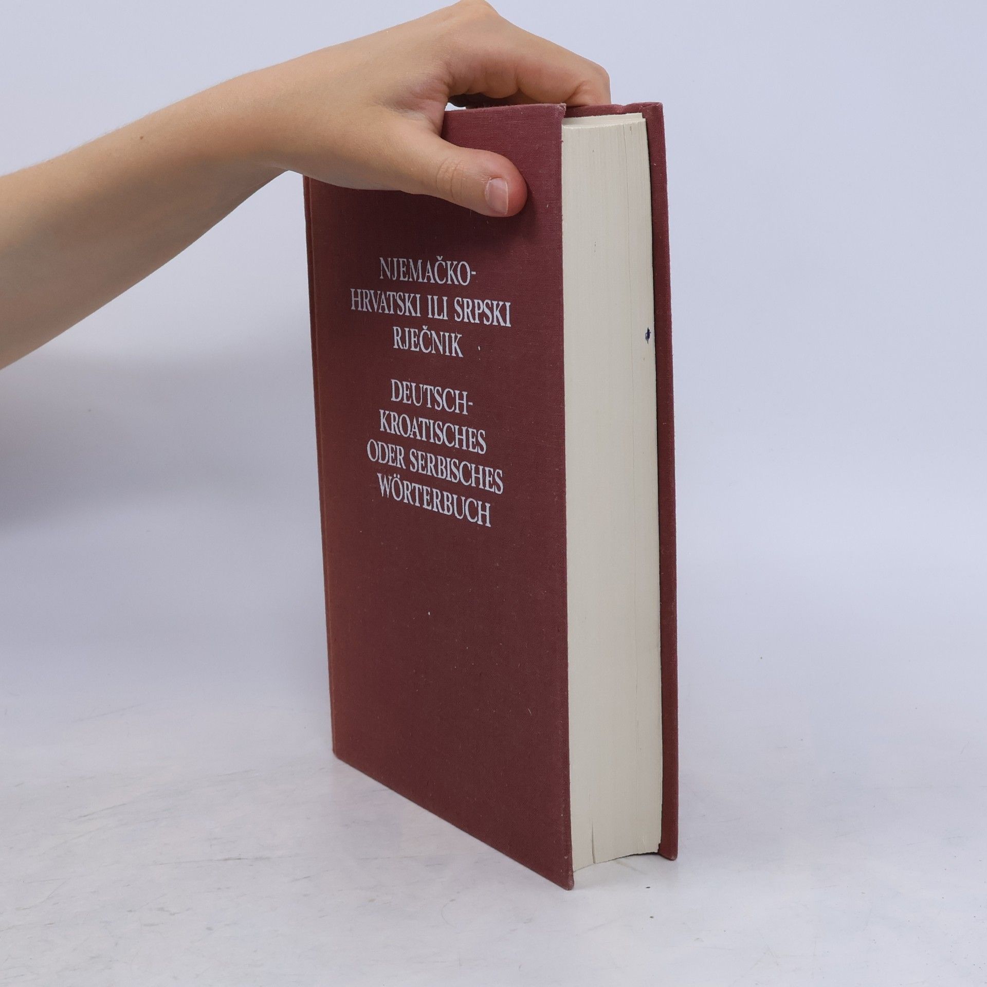 Antun Hurm Njemačko-hrvatski ili srpski rječnik / Deutsch-kroatisches oder serbisches Wörterbuch