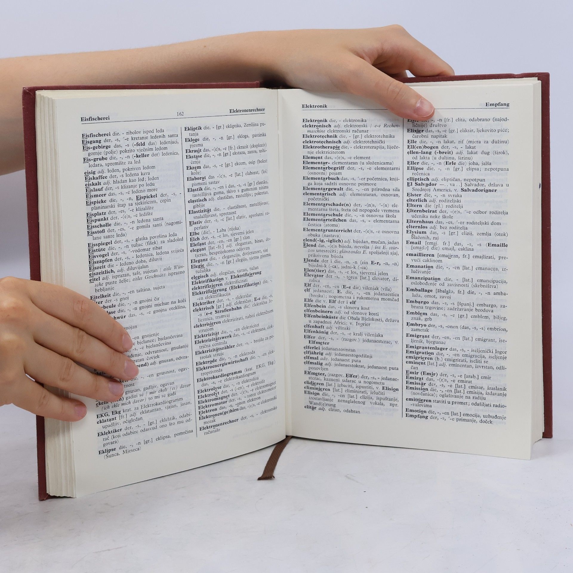 Antun Hurm Njemačko-hrvatski ili srpski rječnik / Deutsch-kroatisches oder serbisches Wörterbuch