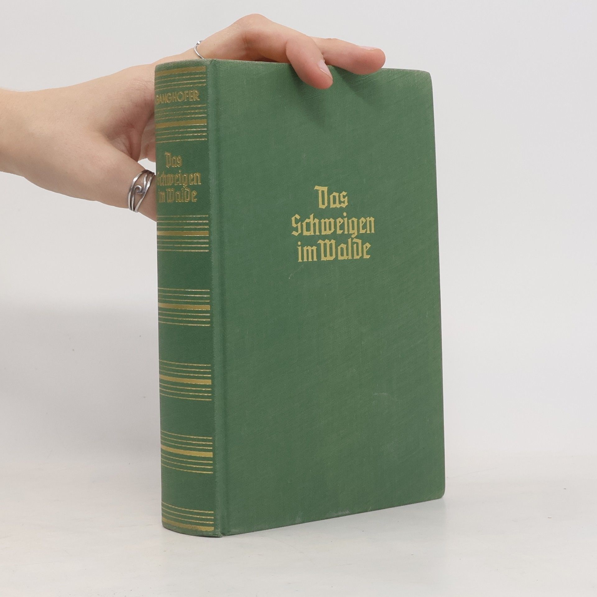 Ludwig Ganghofer Das Schweigen im Walde