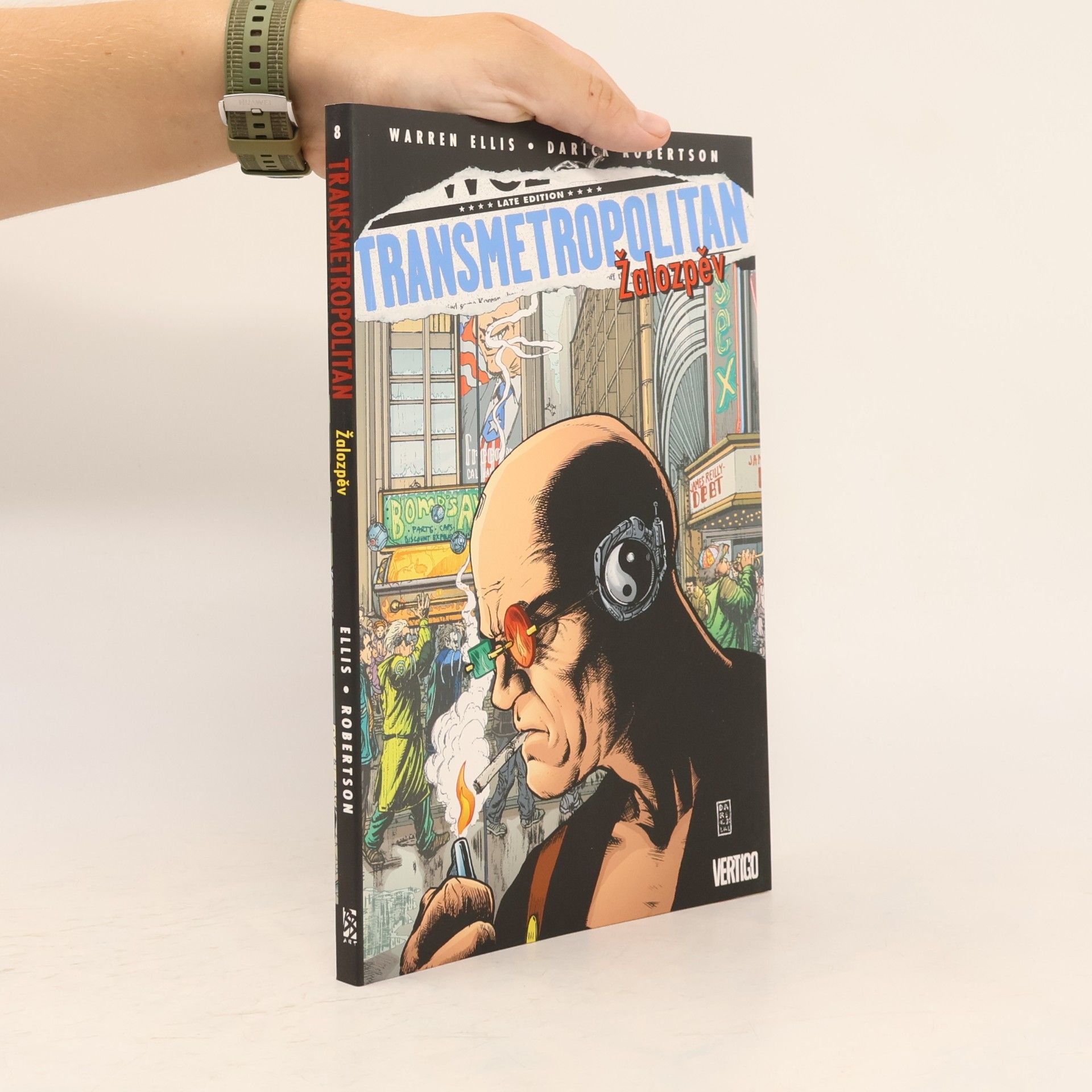 Warren Ellis Transmetropolitan. Žalozpěv