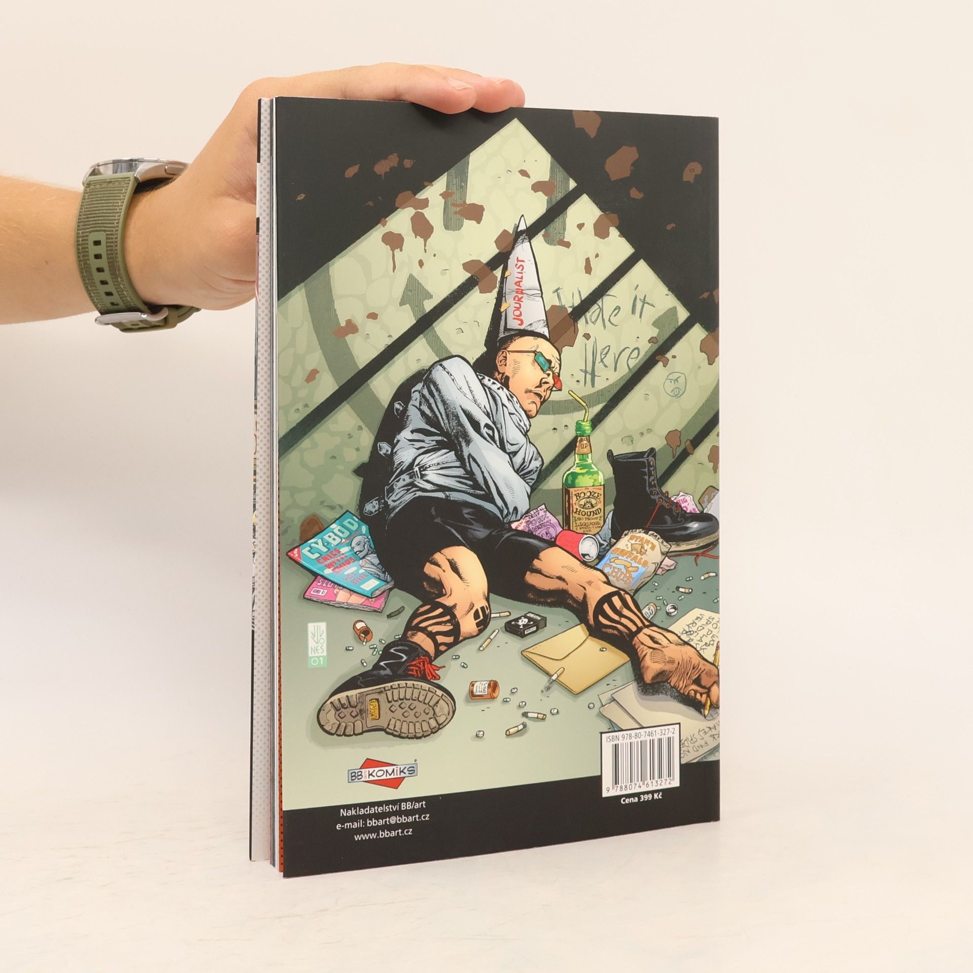 Warren Ellis Transmetropolitan. Žalozpěv