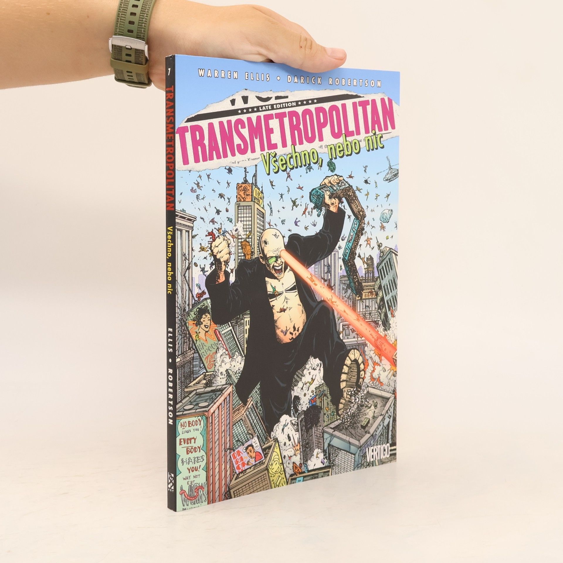 Warren Ellis Transmetropolitan. Všechno, nebo nic