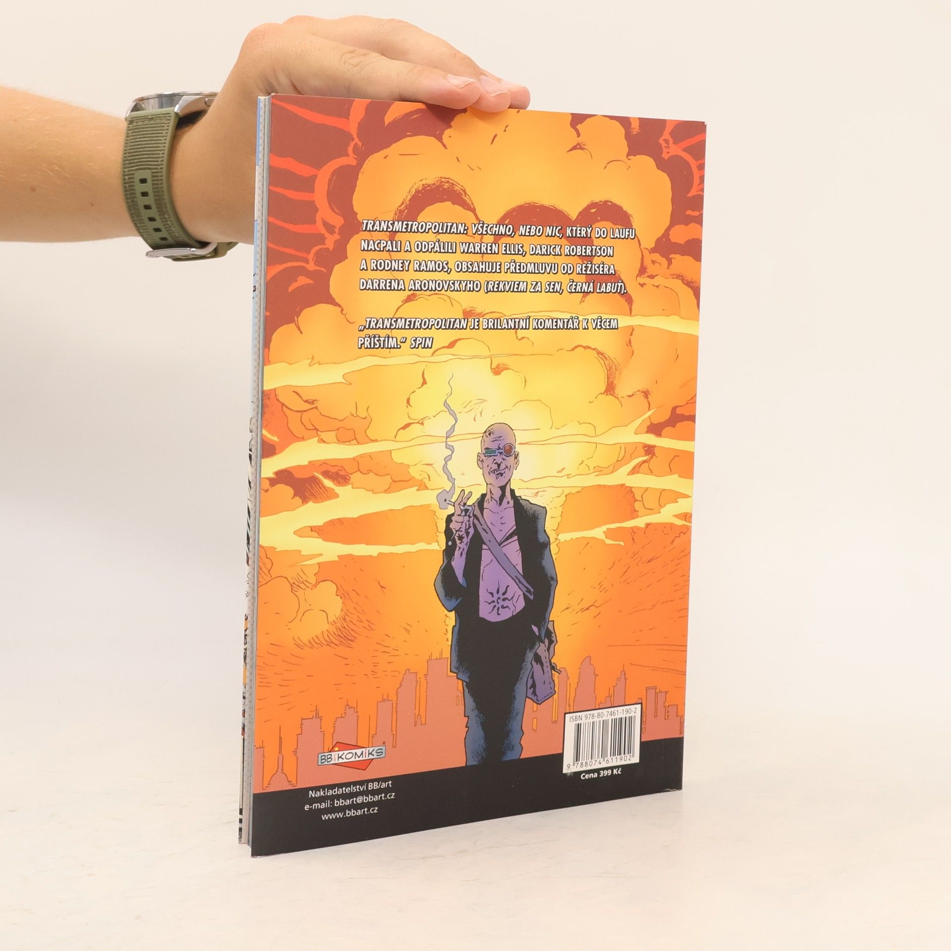 Warren Ellis Transmetropolitan. Všechno, nebo nic