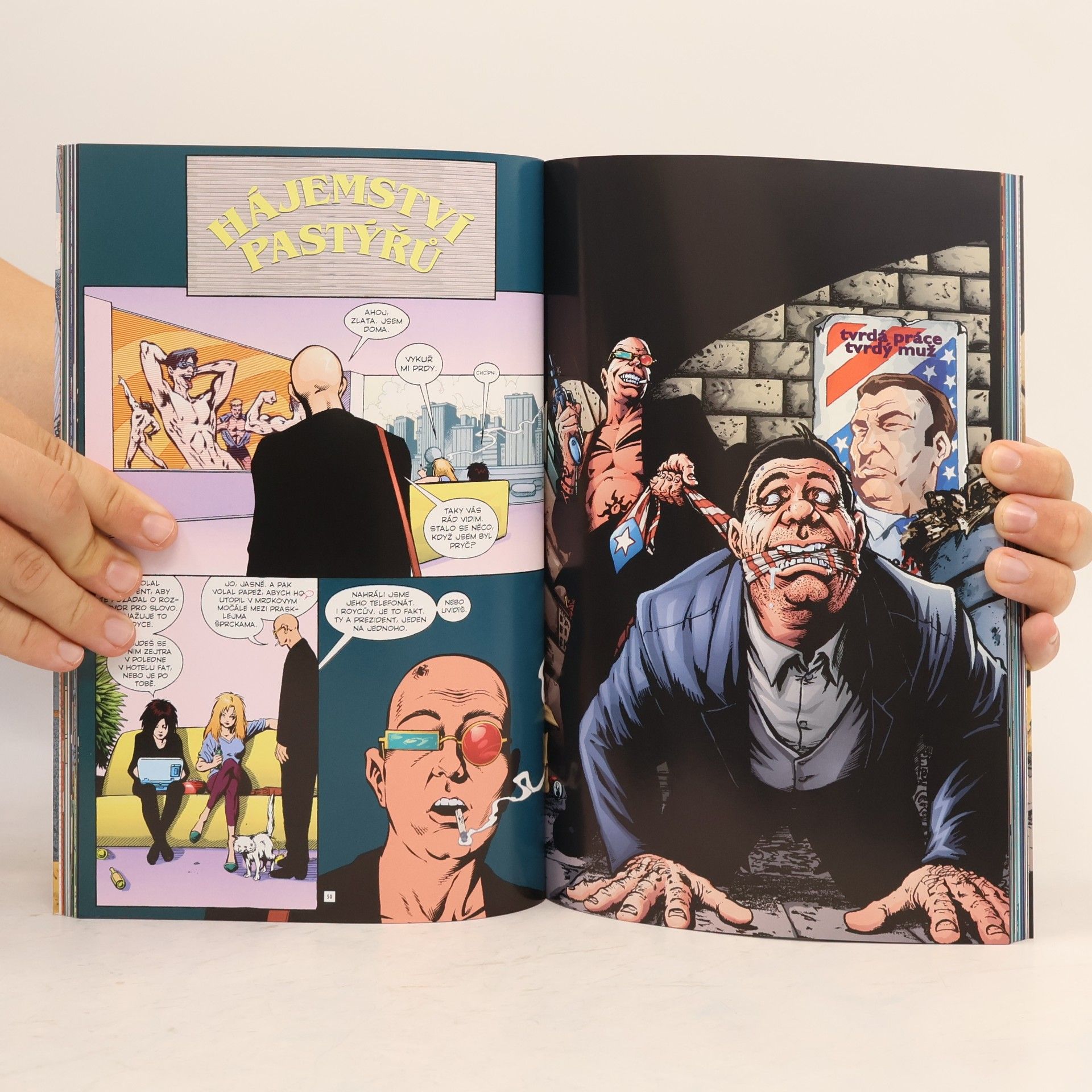 Warren Ellis Transmetropolitan. Nová lůza