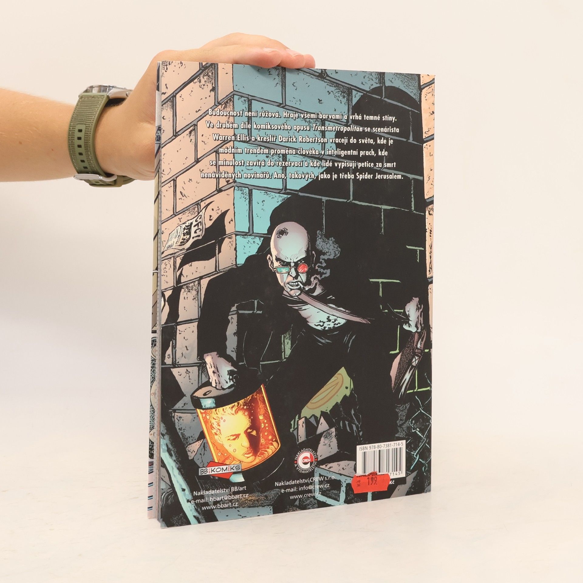 Warren Ellis Transmetropolitan. Život je pes