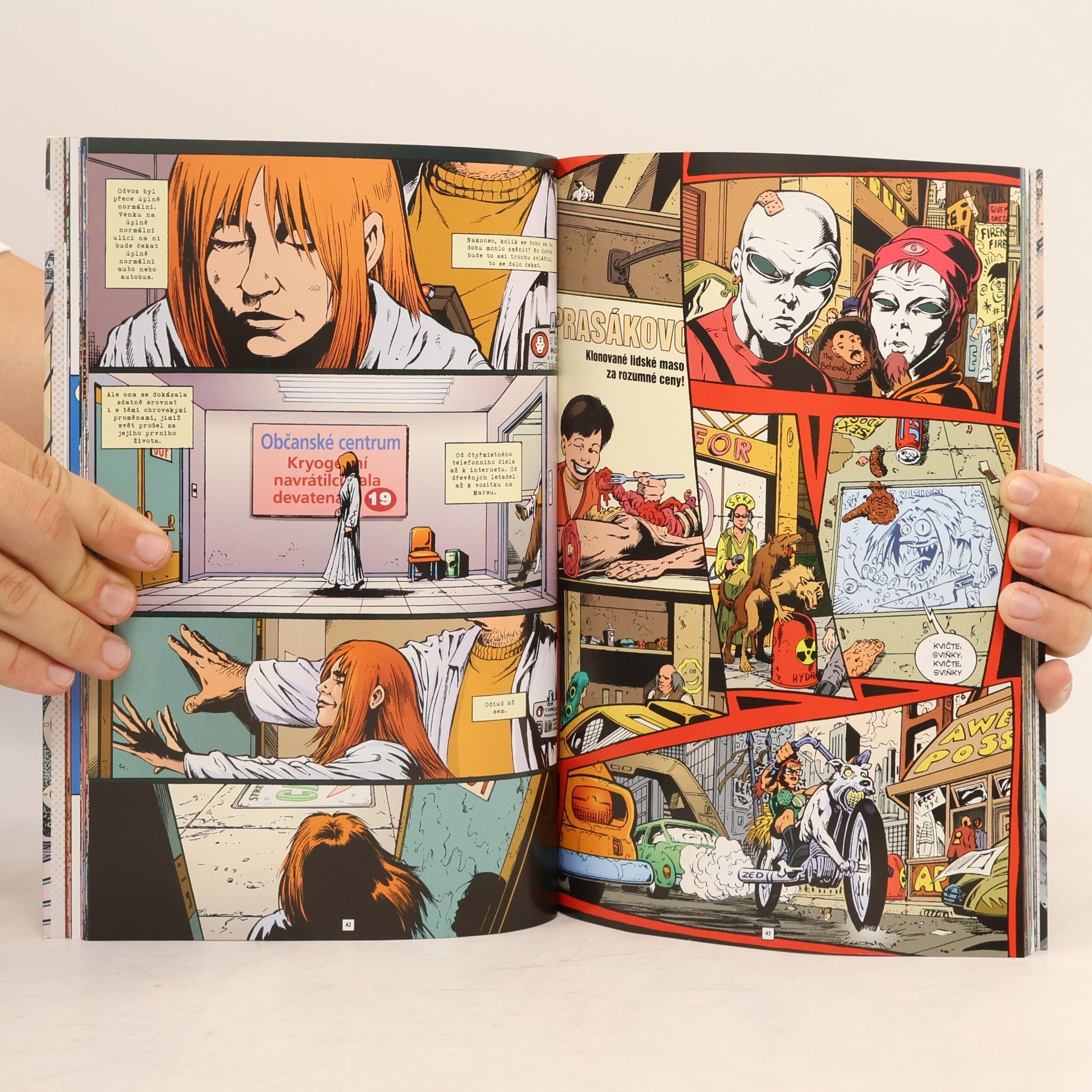 Warren Ellis Transmetropolitan. Život je pes