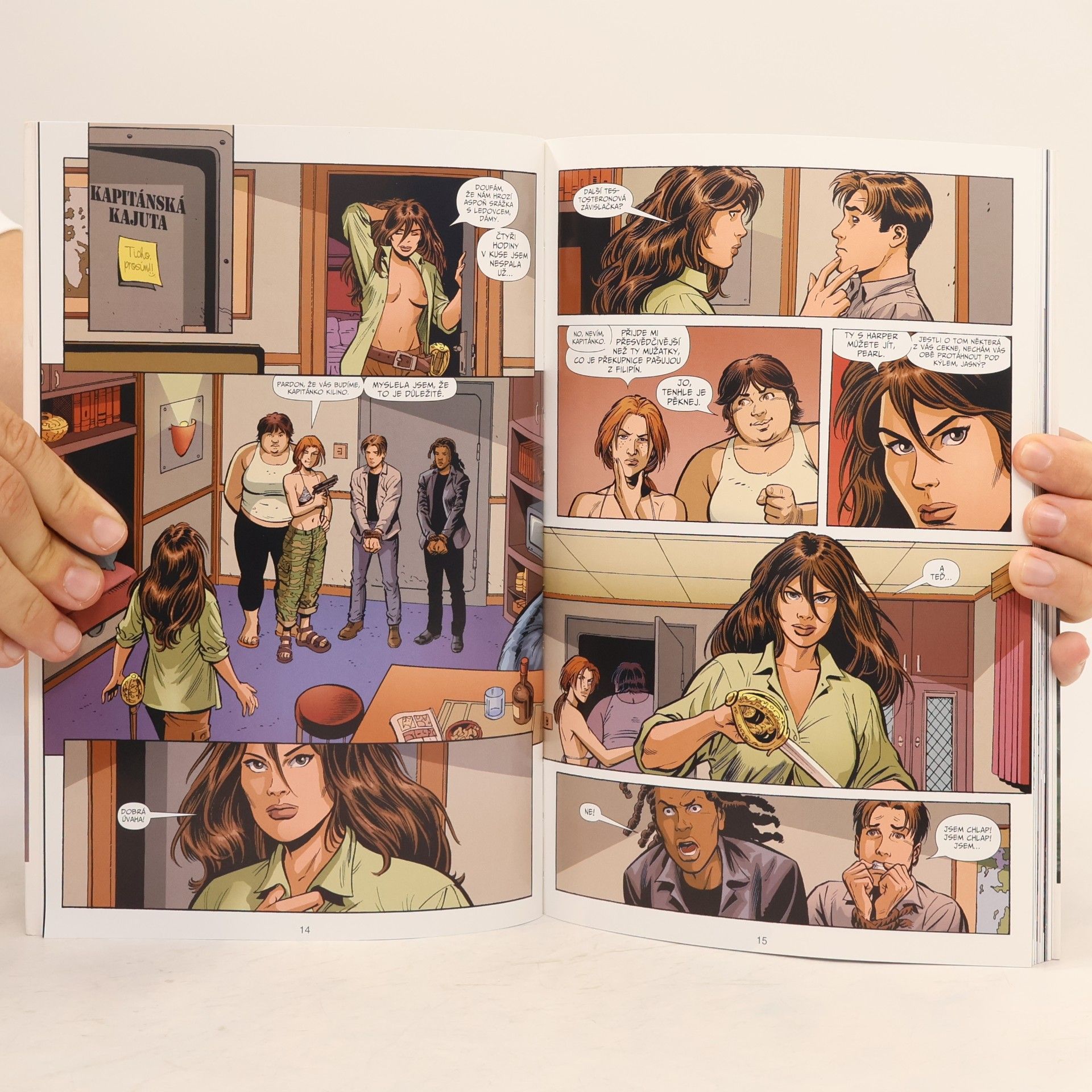 Brian K. Vaughan Y. poslední z mužů - Holky s holkama (díl VI)