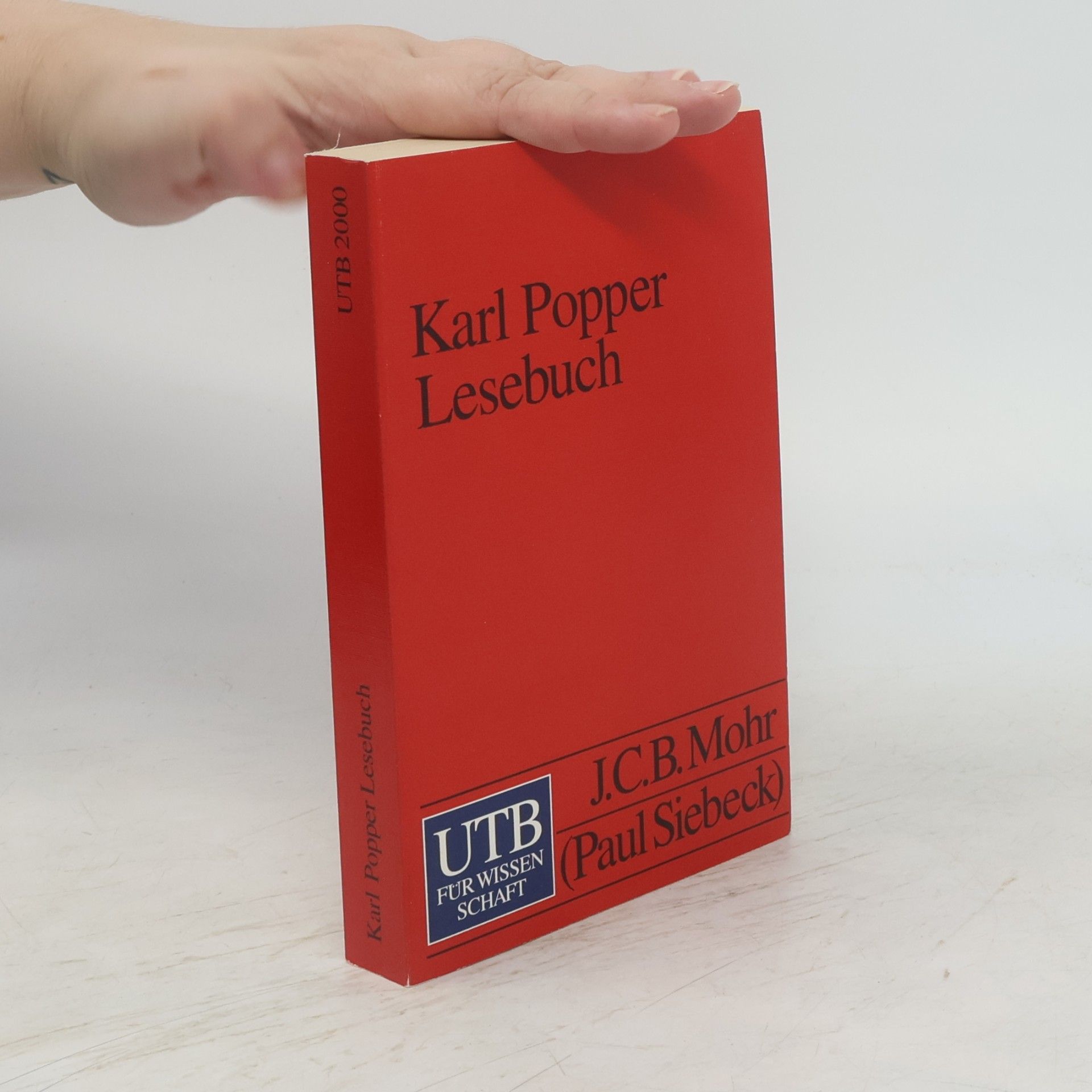 Karl Popper Karl Popper Lesebuch