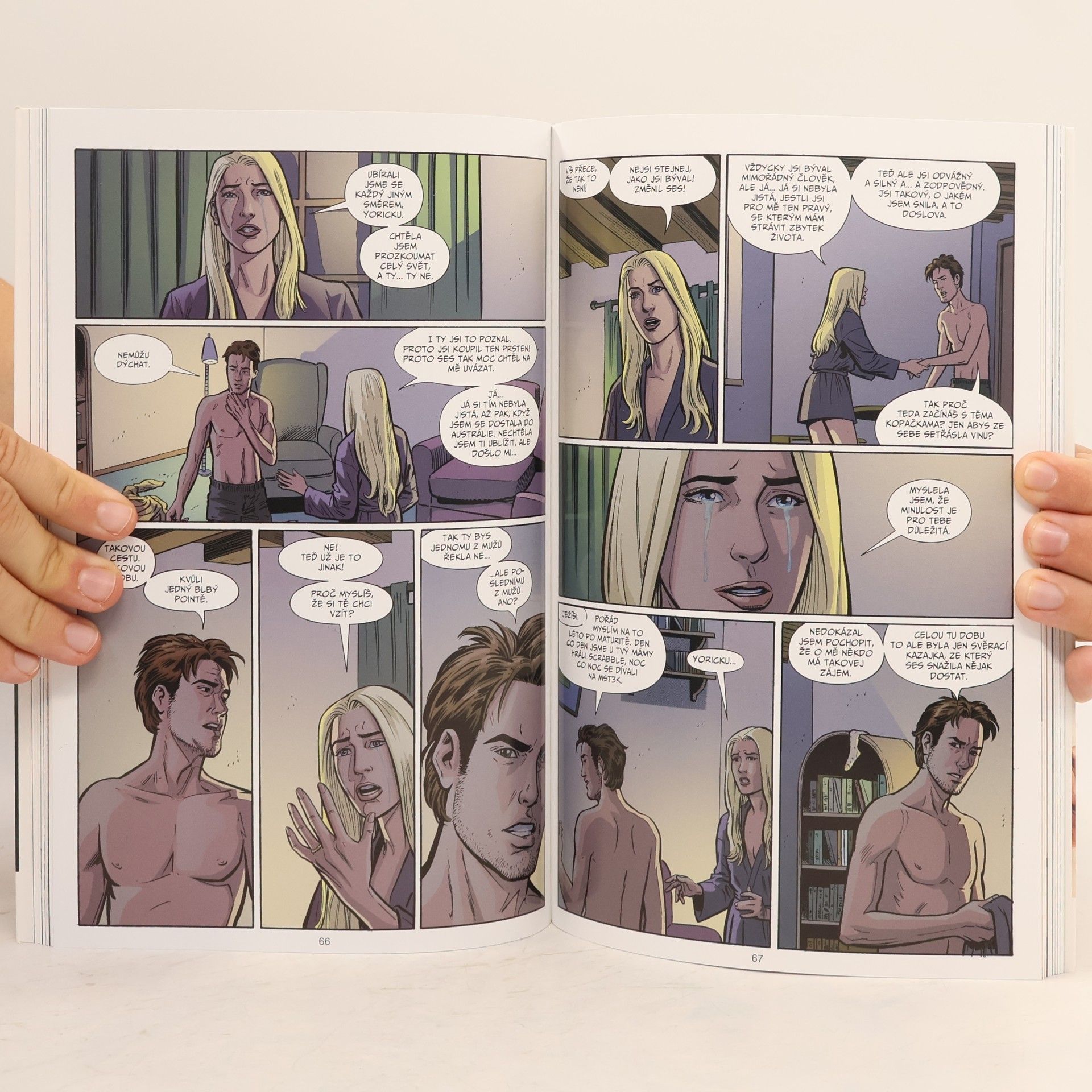 Brian K. Vaughan Y: poslední z mužů - Odpovědi (díl X)