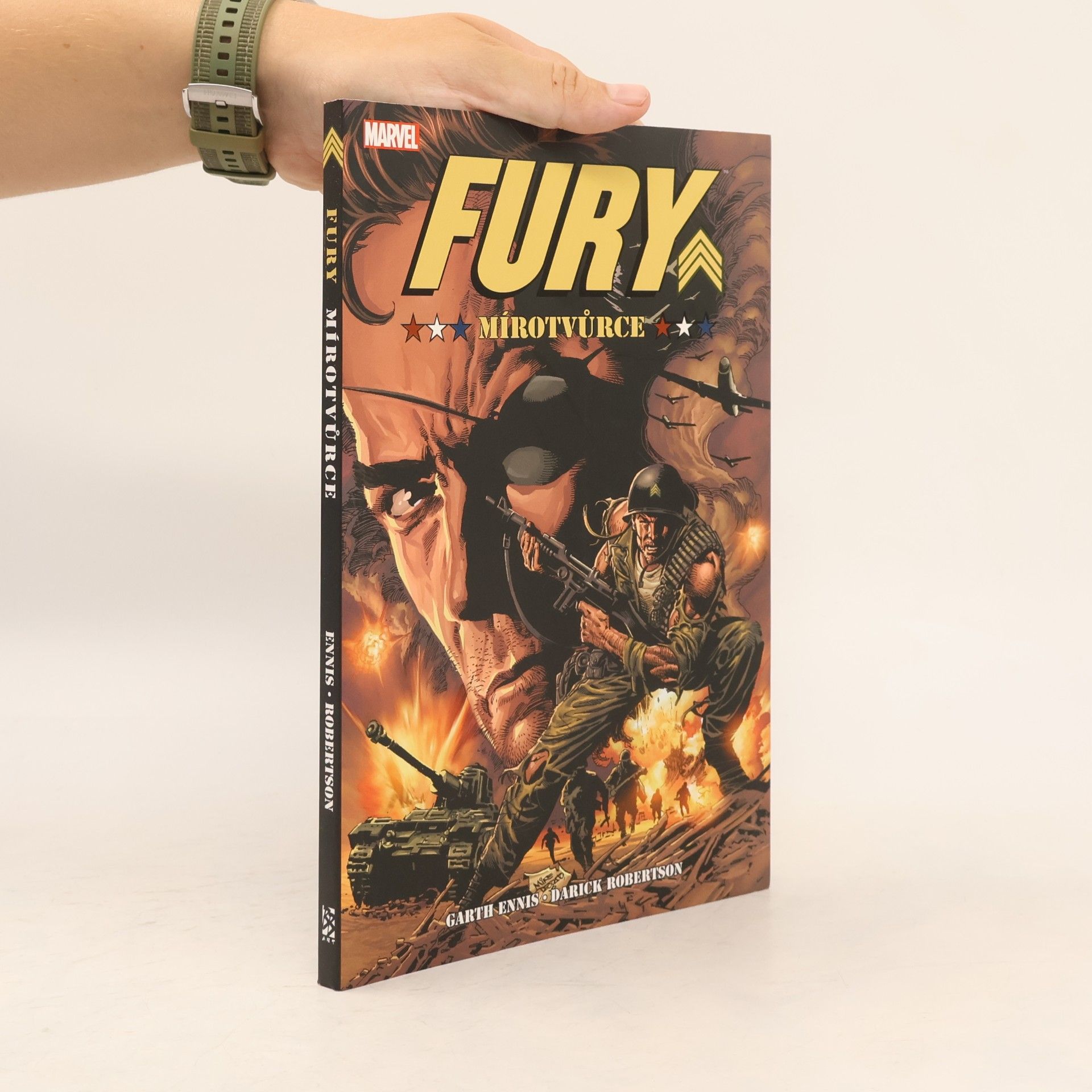 Darick Robertson Fury. Mírotvůrce