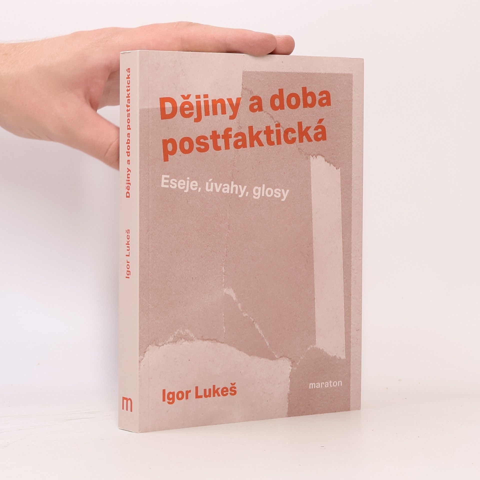 Igor Lukes Dějiny a doba postfaktická : eseje, úvahy, glosy