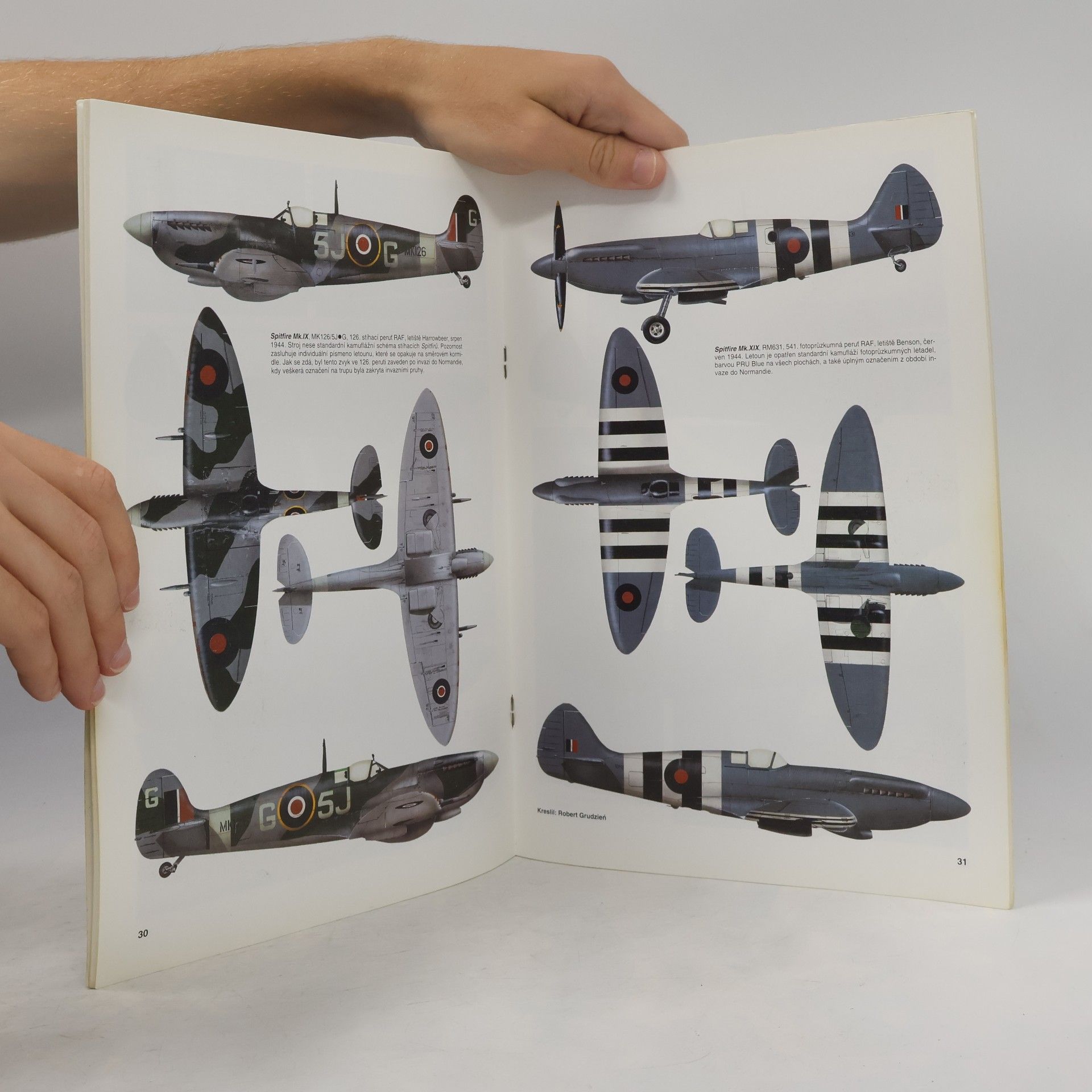 Wojtek Matusiak Supermarine Spitfire. Část 2