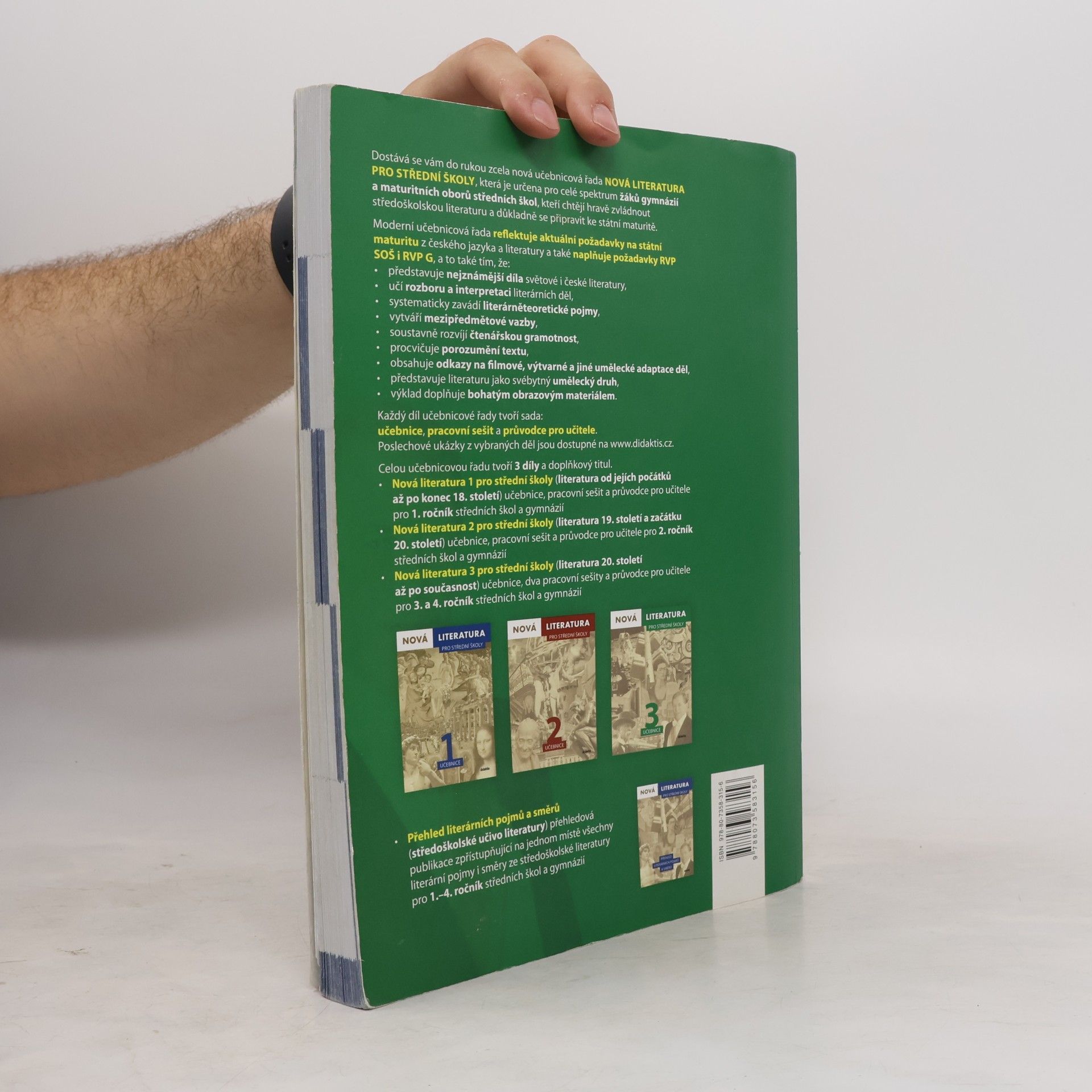 Auteurscollectief Nová literatura pro střední školy 3. Učebnice