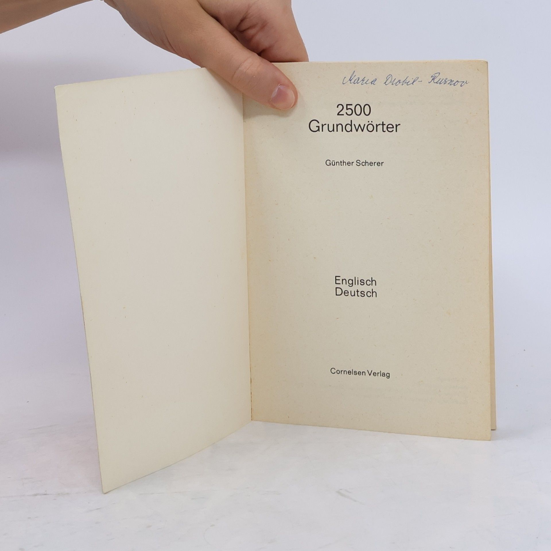 Various authors 2500 Grundwörter. Englisch-Deutsch