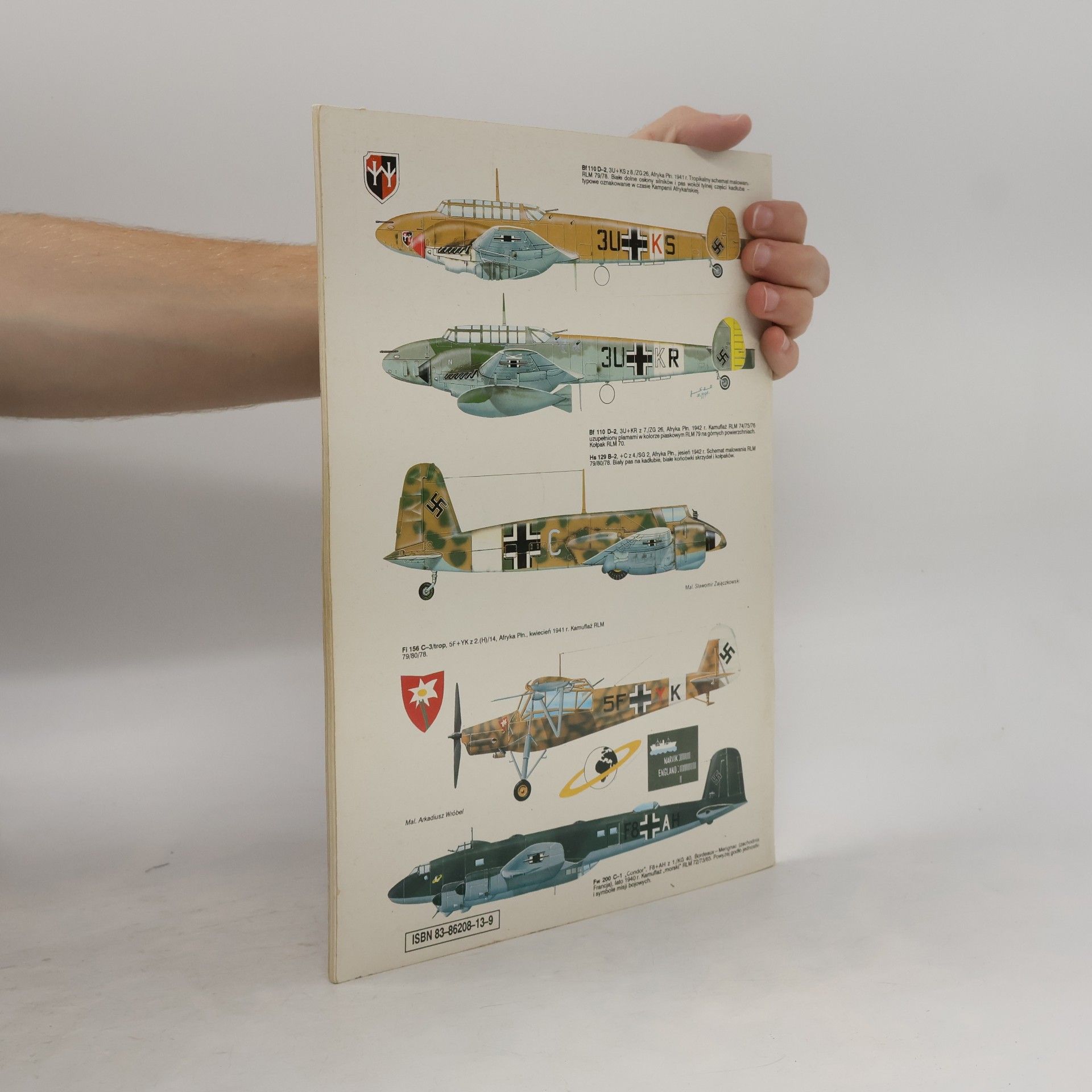 Wrobel, Jaroslaw Luftwaffe 1935-45 cz. II. : Malowanie I Oznakowanie 2.