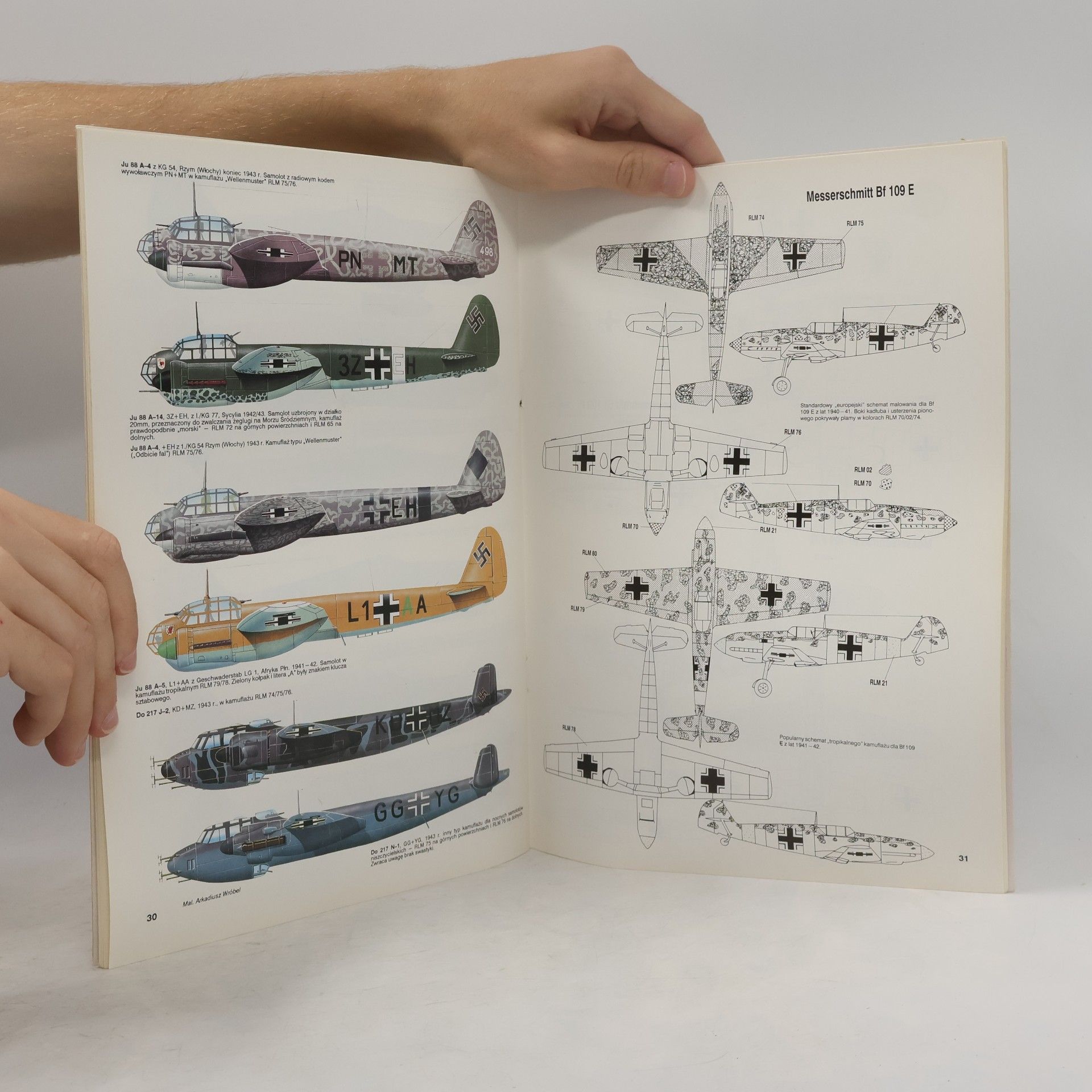 Wrobel, Jaroslaw Luftwaffe 1935-45 cz. II. : Malowanie I Oznakowanie 2.