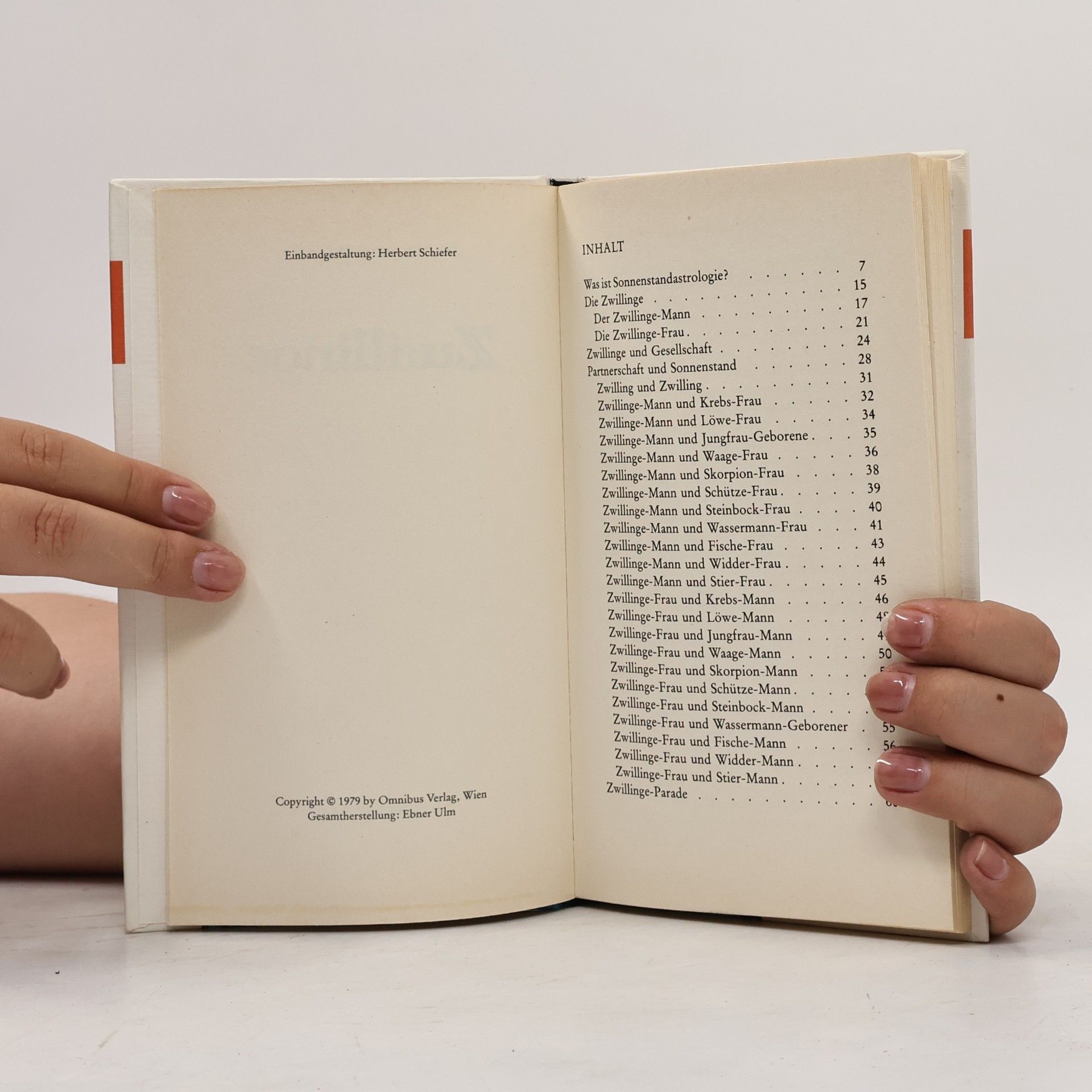Heinz Fidelsberger Zwillinge 22. Mai - 21. Juni
