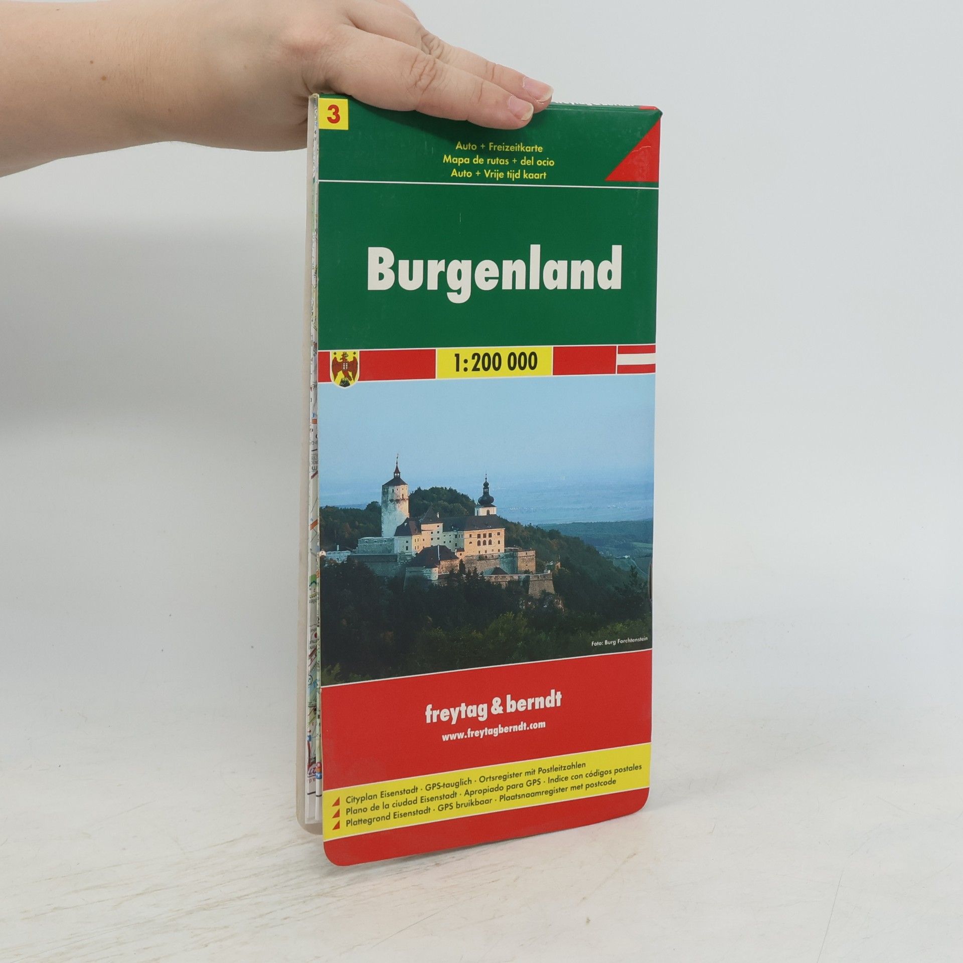 Autorenkollektiv Freytag & Berndt Autokarte Burgenland