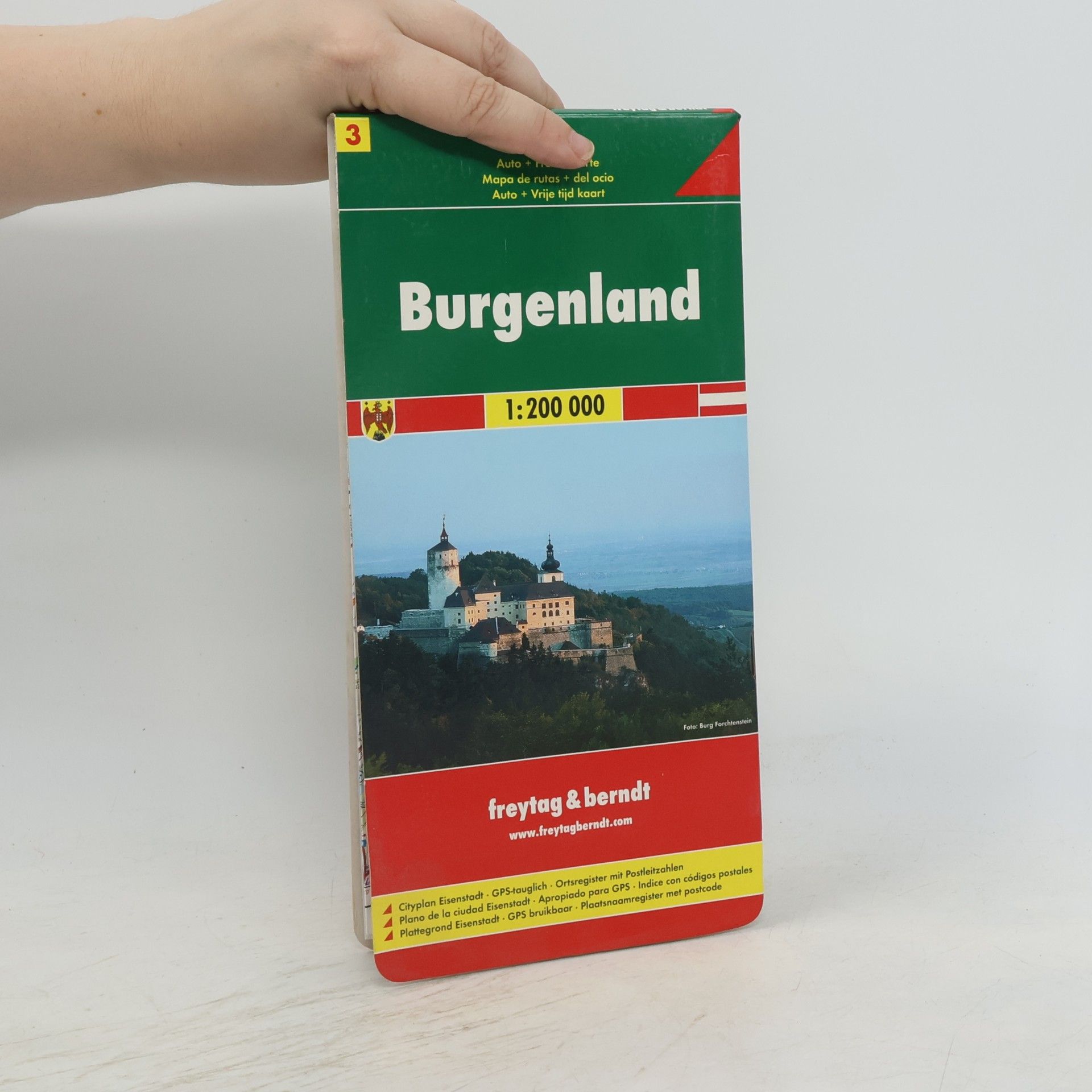 AA.VV. Freytag & Berndt Autokarte Burgenland