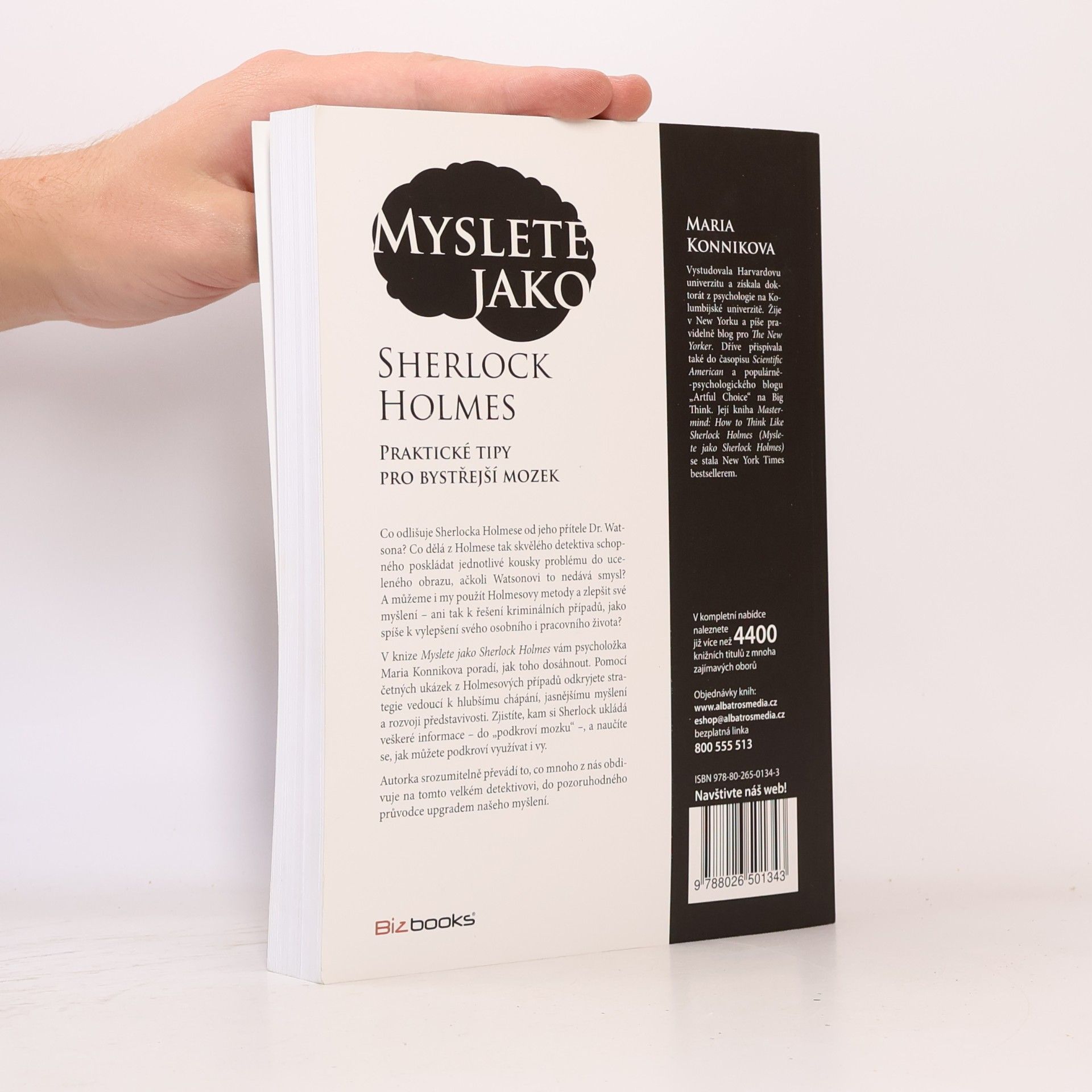 Maria Konnikova Myslete jako Sherlock Holmes