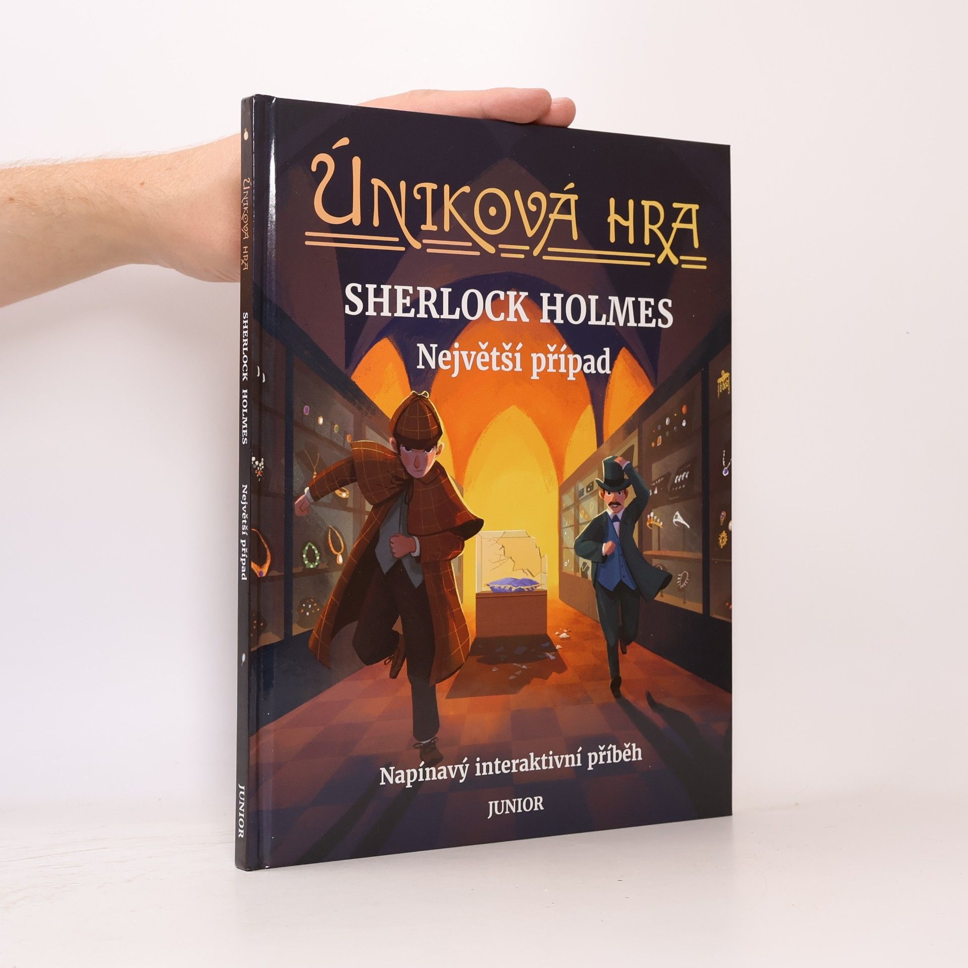 Alex Woolf Úniková hra. Sherlock Holmes. Největší případ
