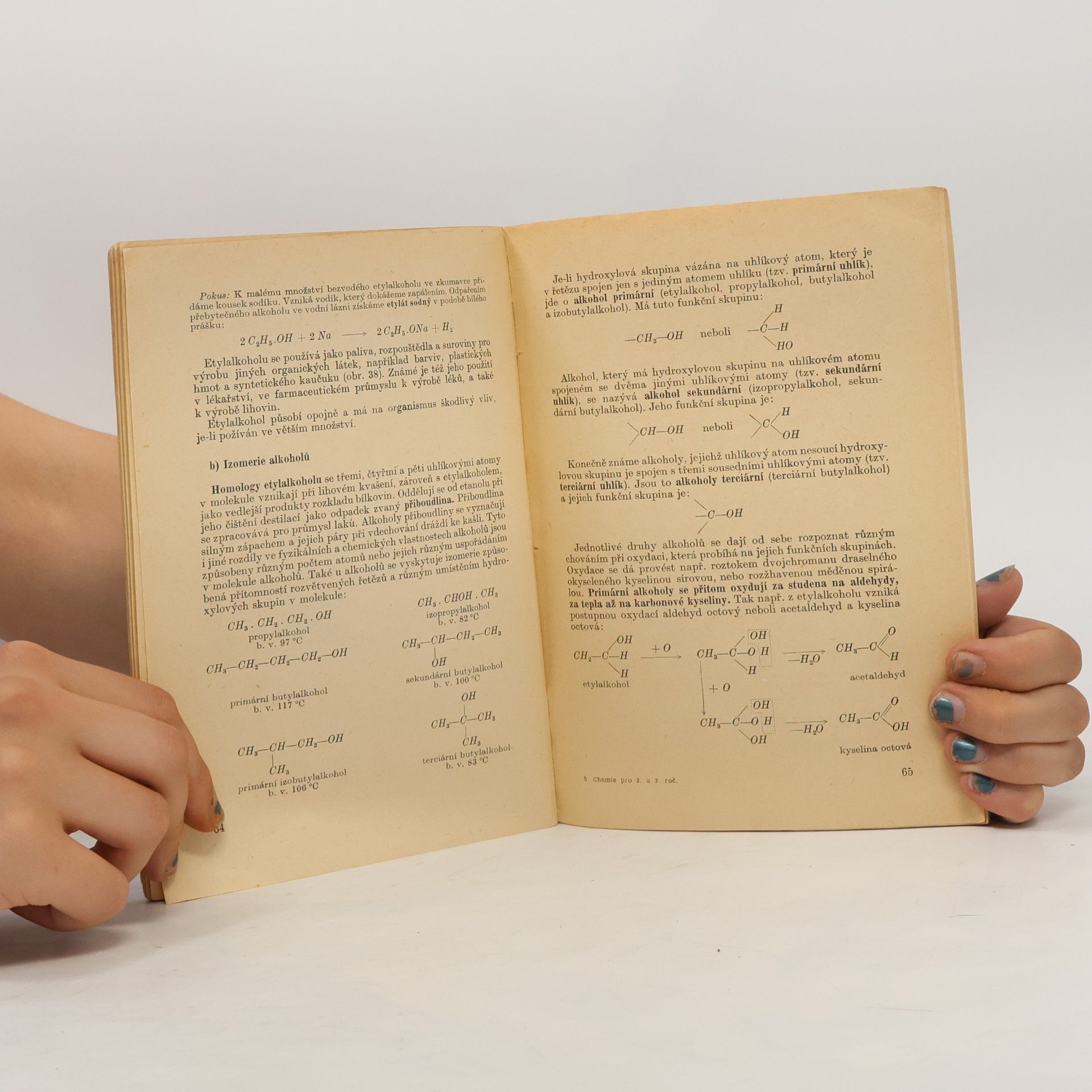 Various authors Chemie pro II. a III. ročník středních všeobecně vzdělávacích škol