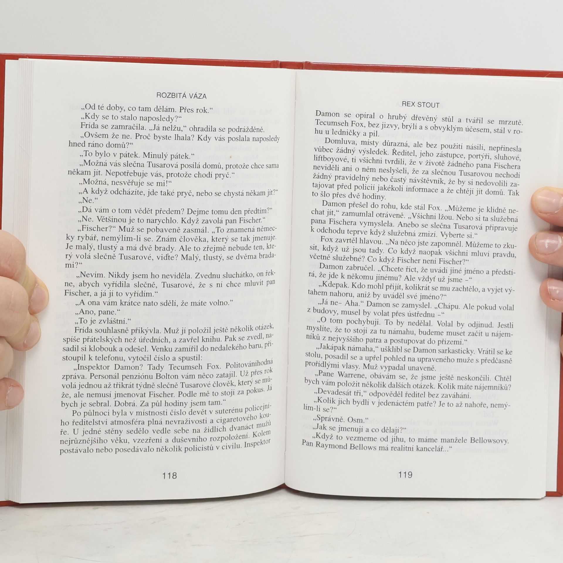 Rex Stout Rozbitá váza