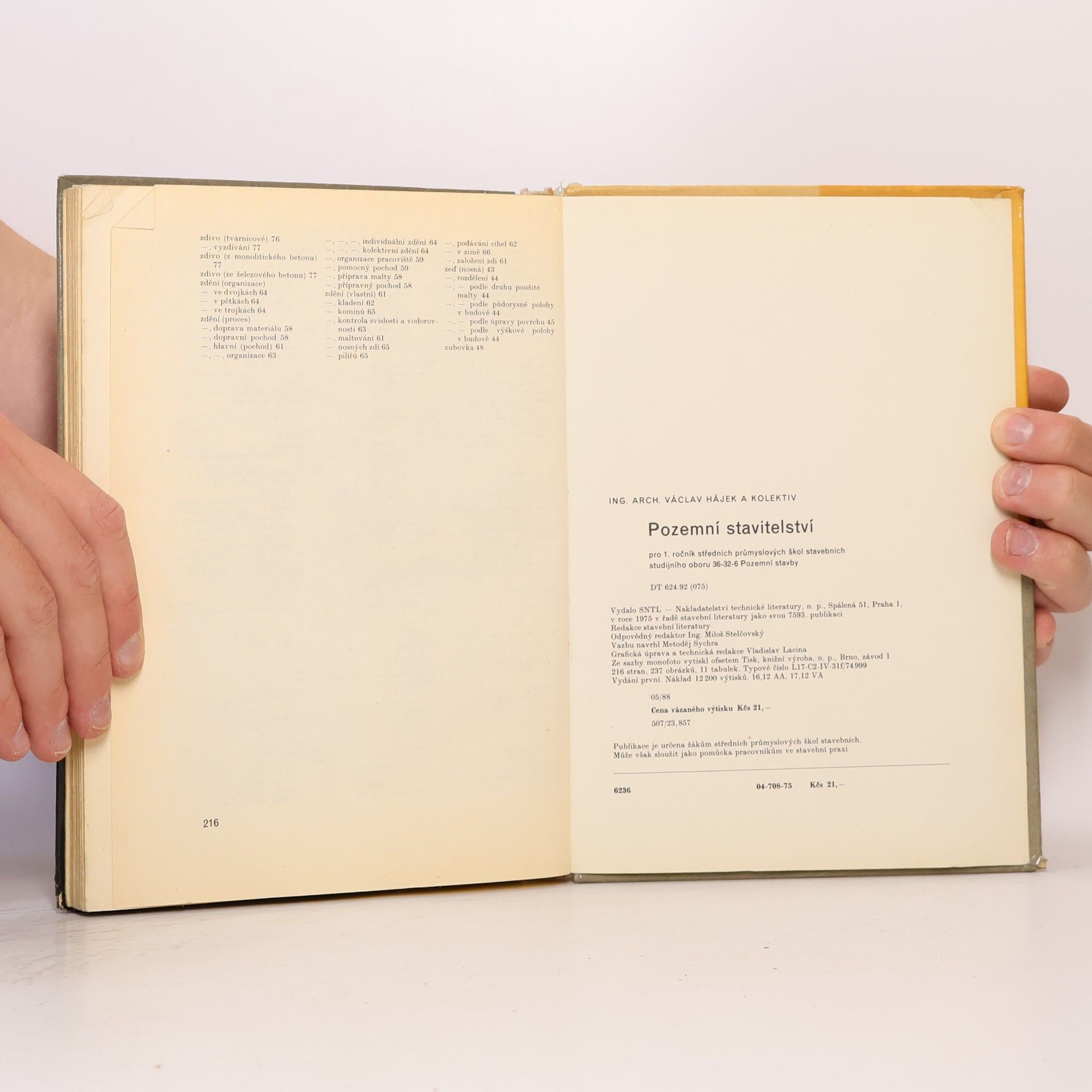 Autorenkollektiv Pozemní stavitelství pro 1. ročník SPŠ stavebních