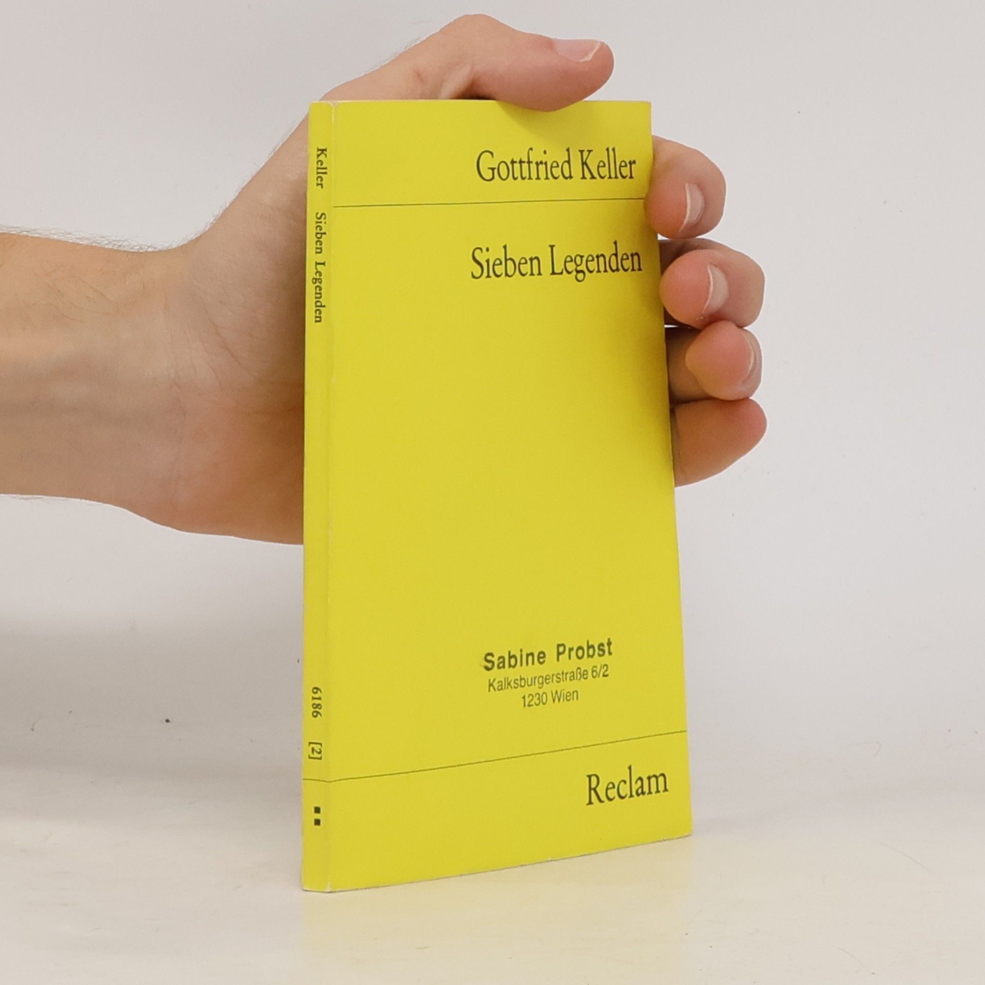 Gottfried Keller Sieben Legenden