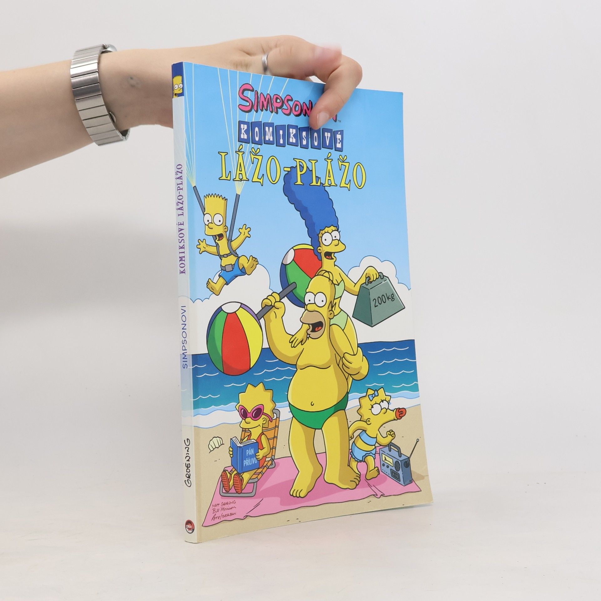 Petr Putna Simpsonovi : komiksové lážo-plážo