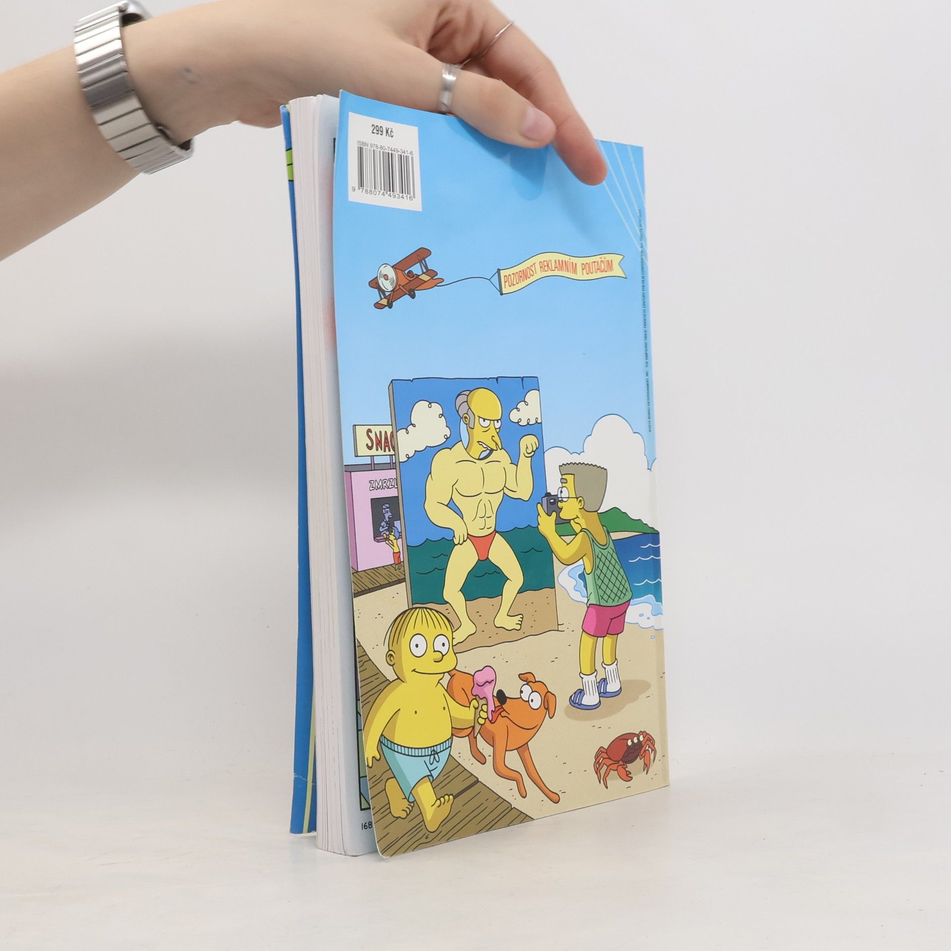 Petr Putna Simpsonovi : komiksové lážo-plážo