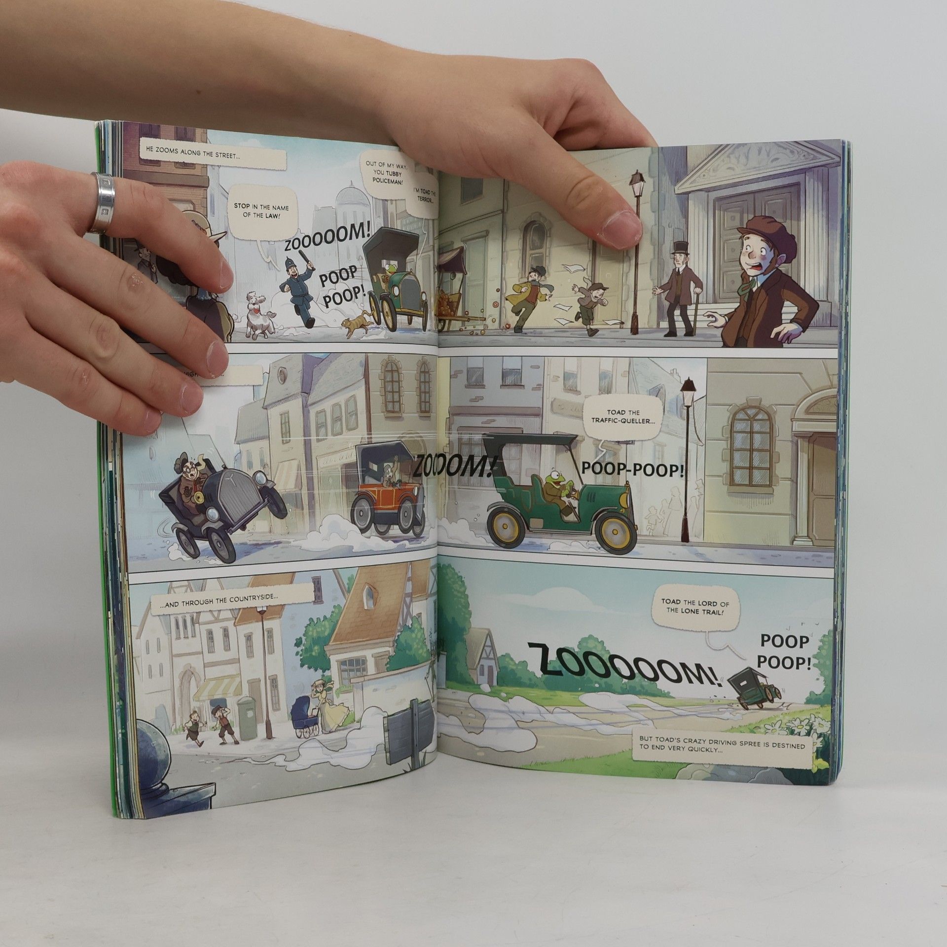 Russell Punter The Wind in the Willows Graphic Novel