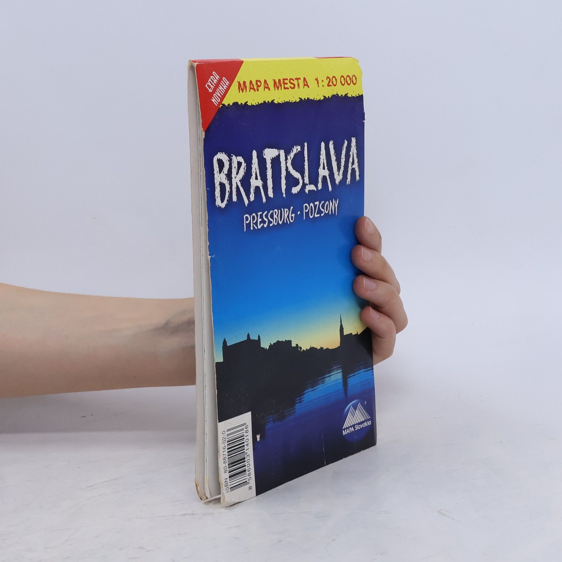 Kolektiv autorů Bratislava, mapa mesta 1