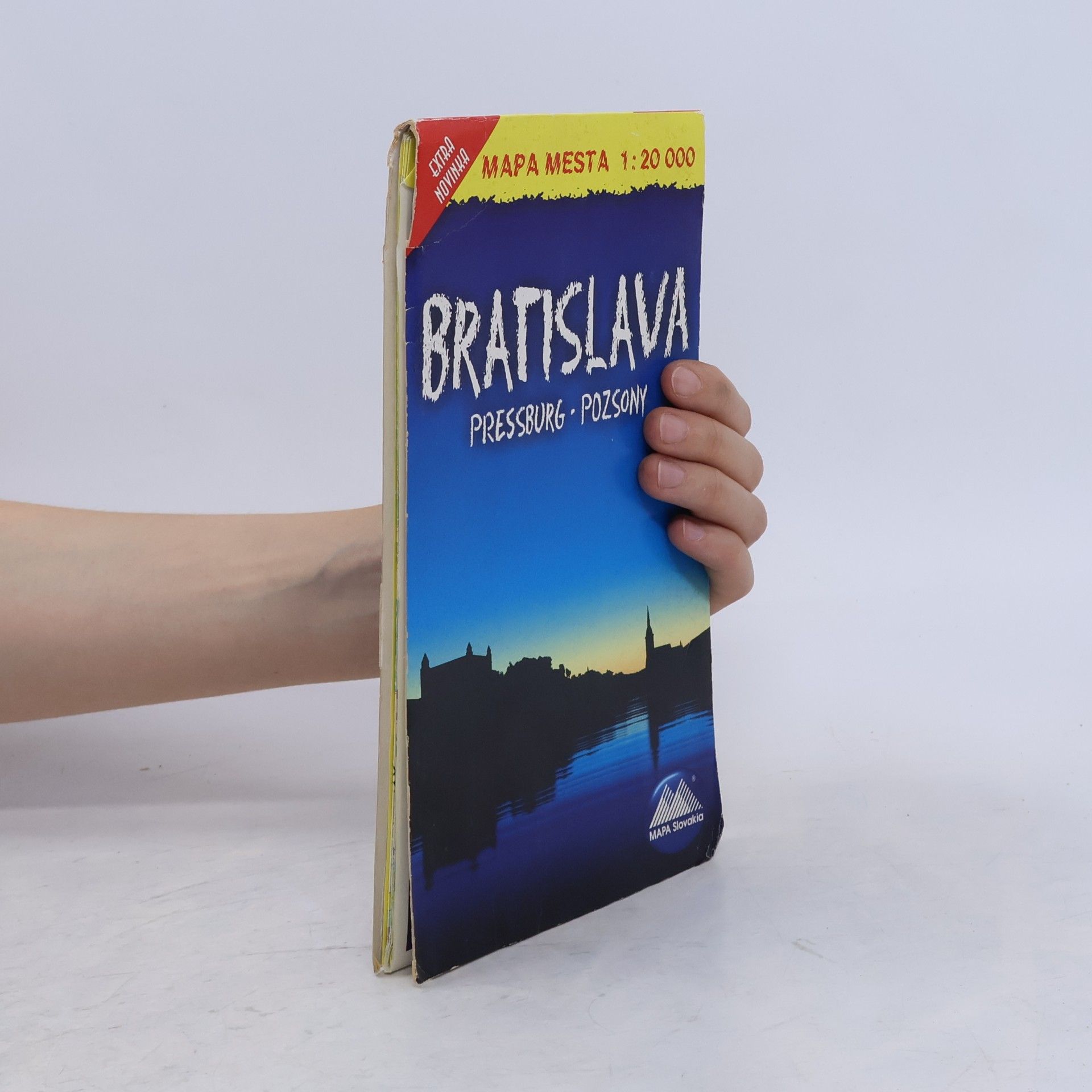 Bratislava, mapa mesta 1