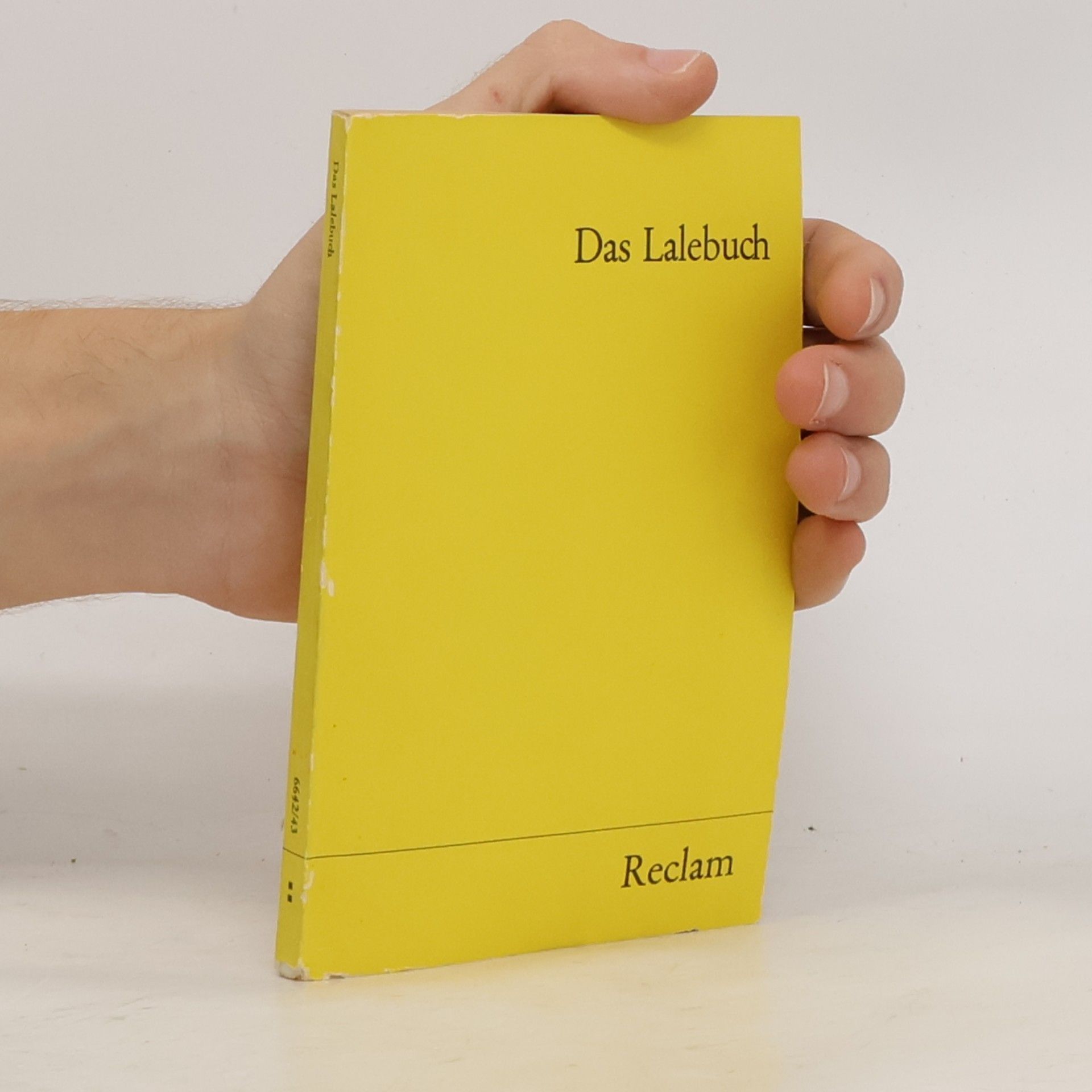 Stefan Ertz Reclams Universal-Bibliothek - 2: Das Lalebuch