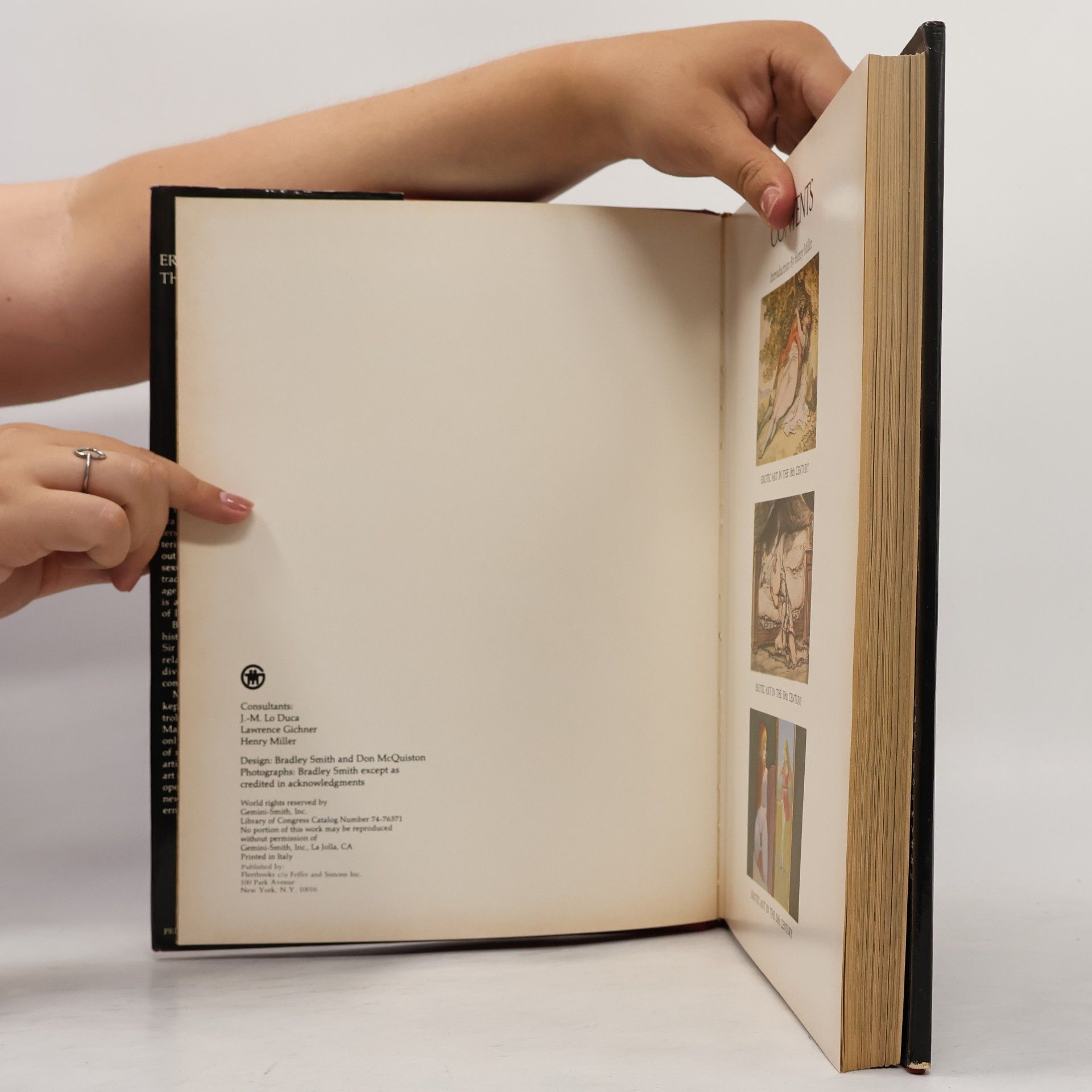 Henry Miller Erotic Art of the Masters : the 18th, 19th and 20th centuries