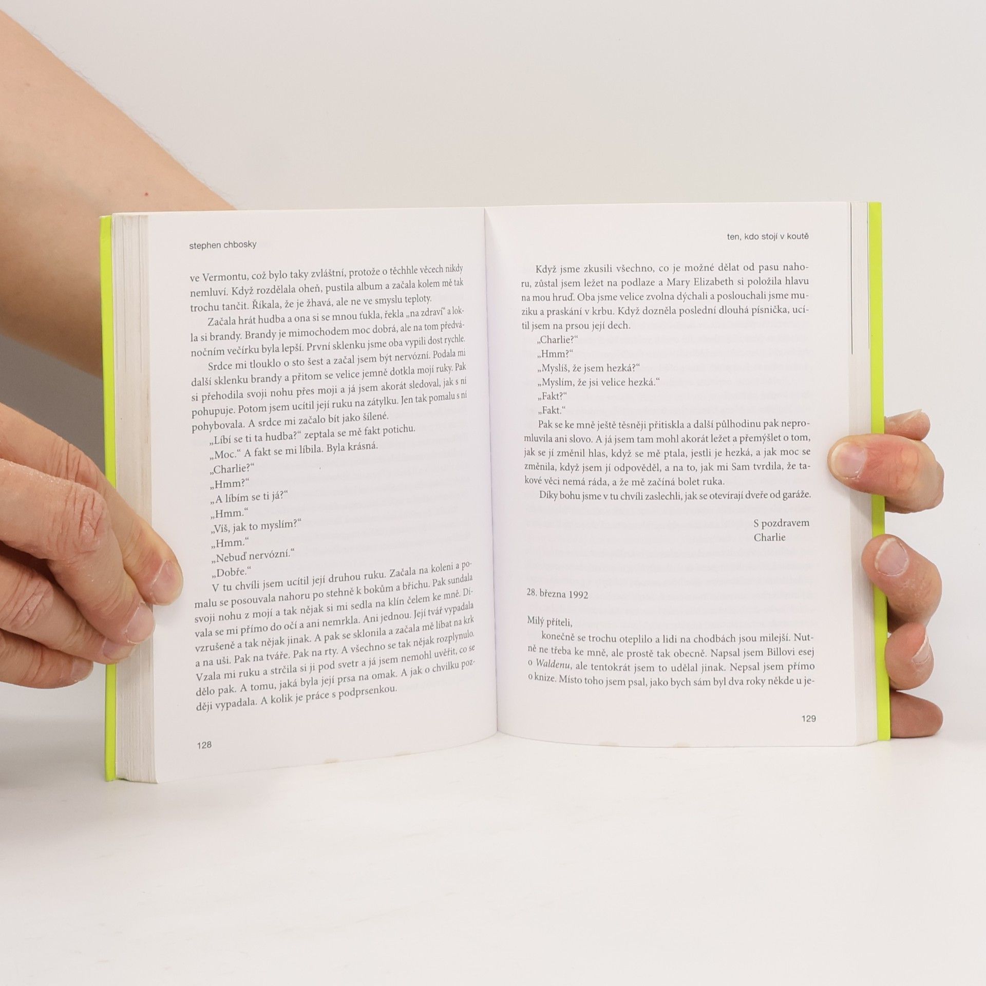 Stephen Chbosky Ten, kdo stojí v koutě