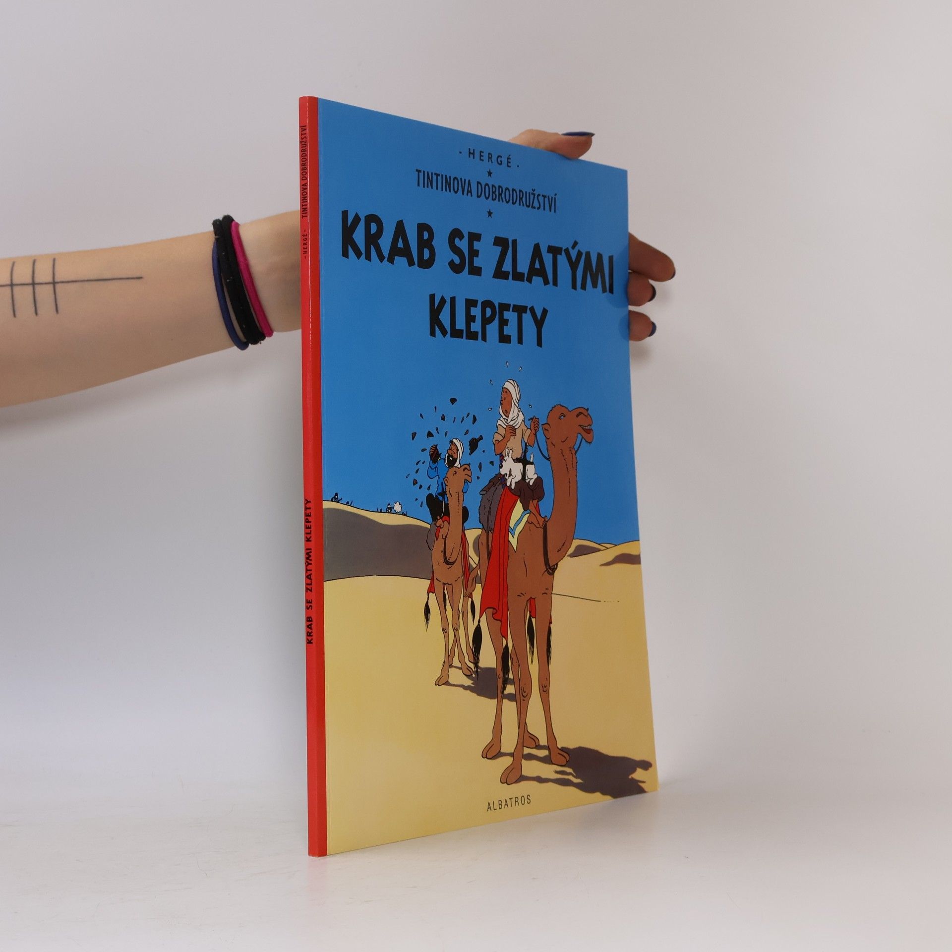 Hergé Krab se zlatými klepety