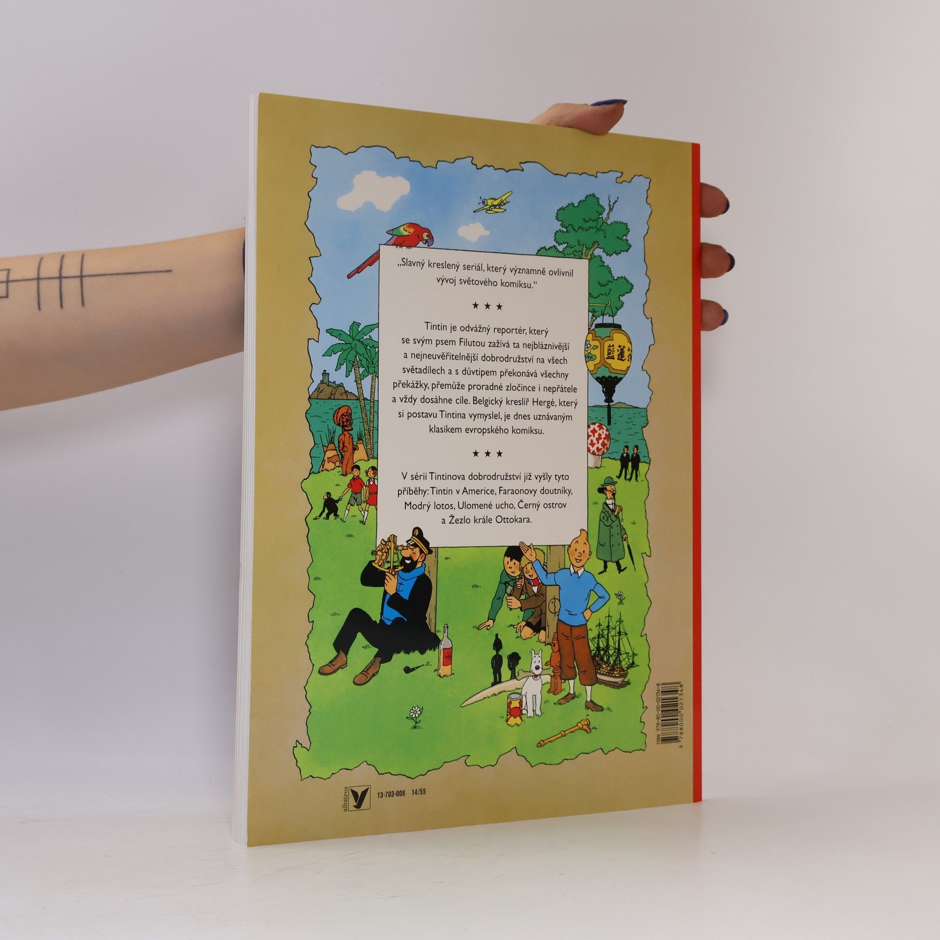 Hergé Krab se zlatými klepety