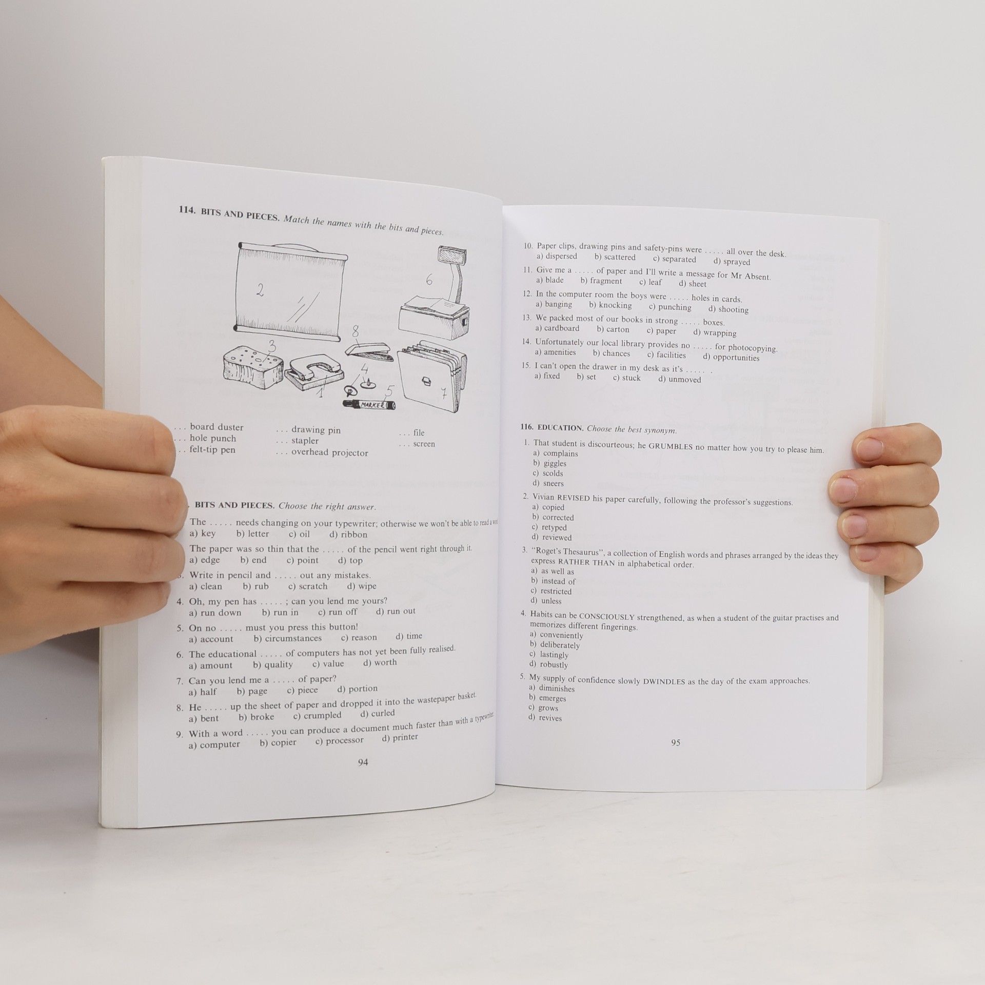 Mariusz Misztal Tests in English. Thematic Vocabulary. Intermediate and Advanced Level. Tématická slovní zásoba