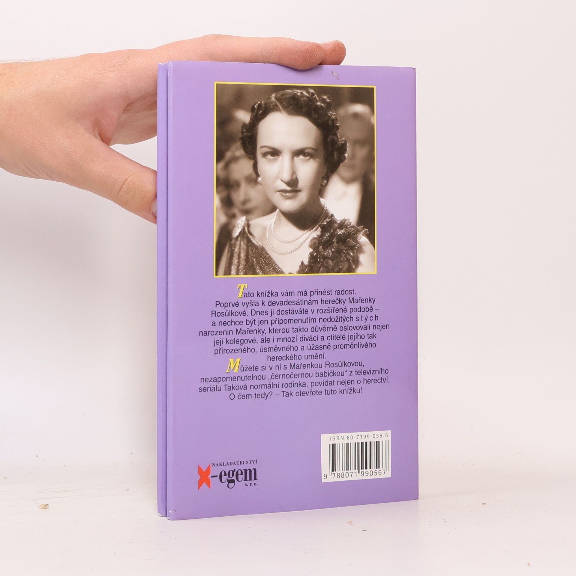 Marie Rosůlková Sluníčko Mařenka Rosůlková
