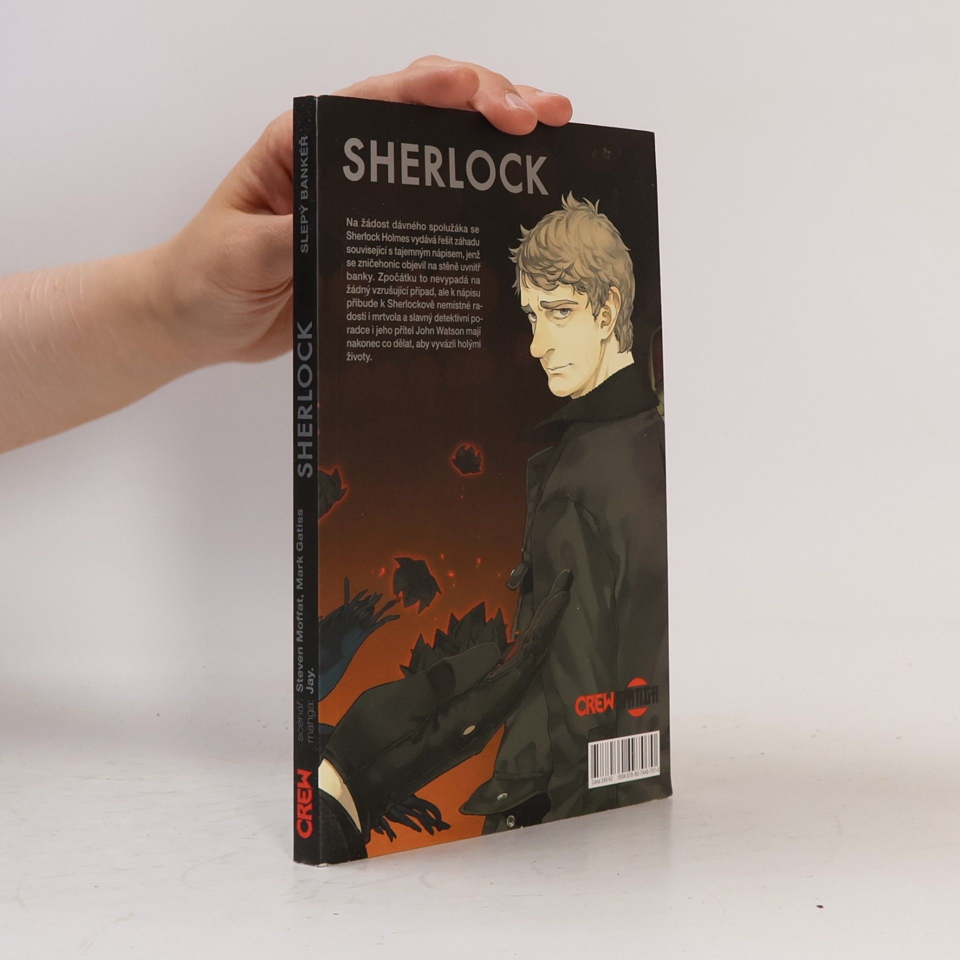 Steven Moffat Sherlock. Slepý bankéř