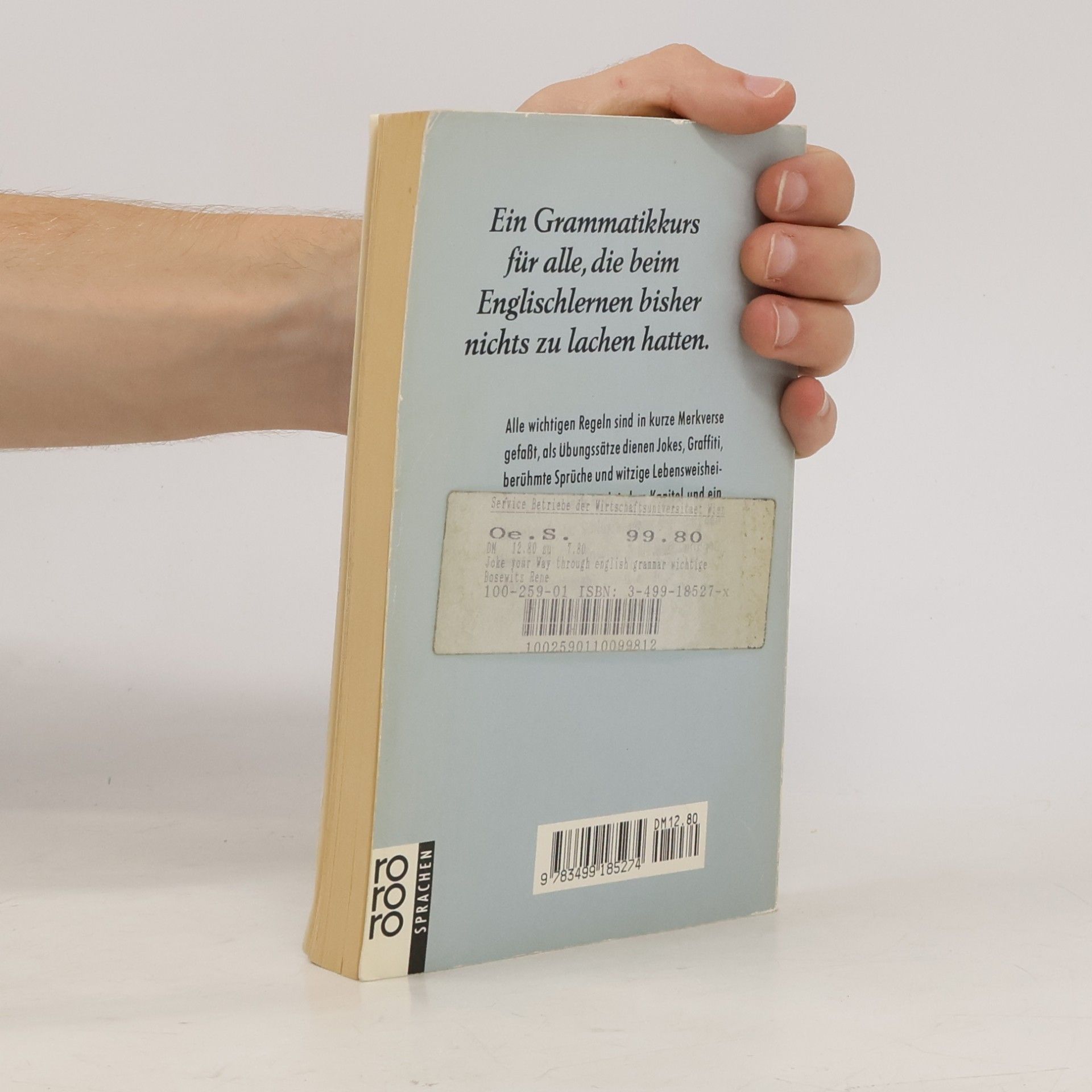 René Bosewitz Joke your way through English grammar