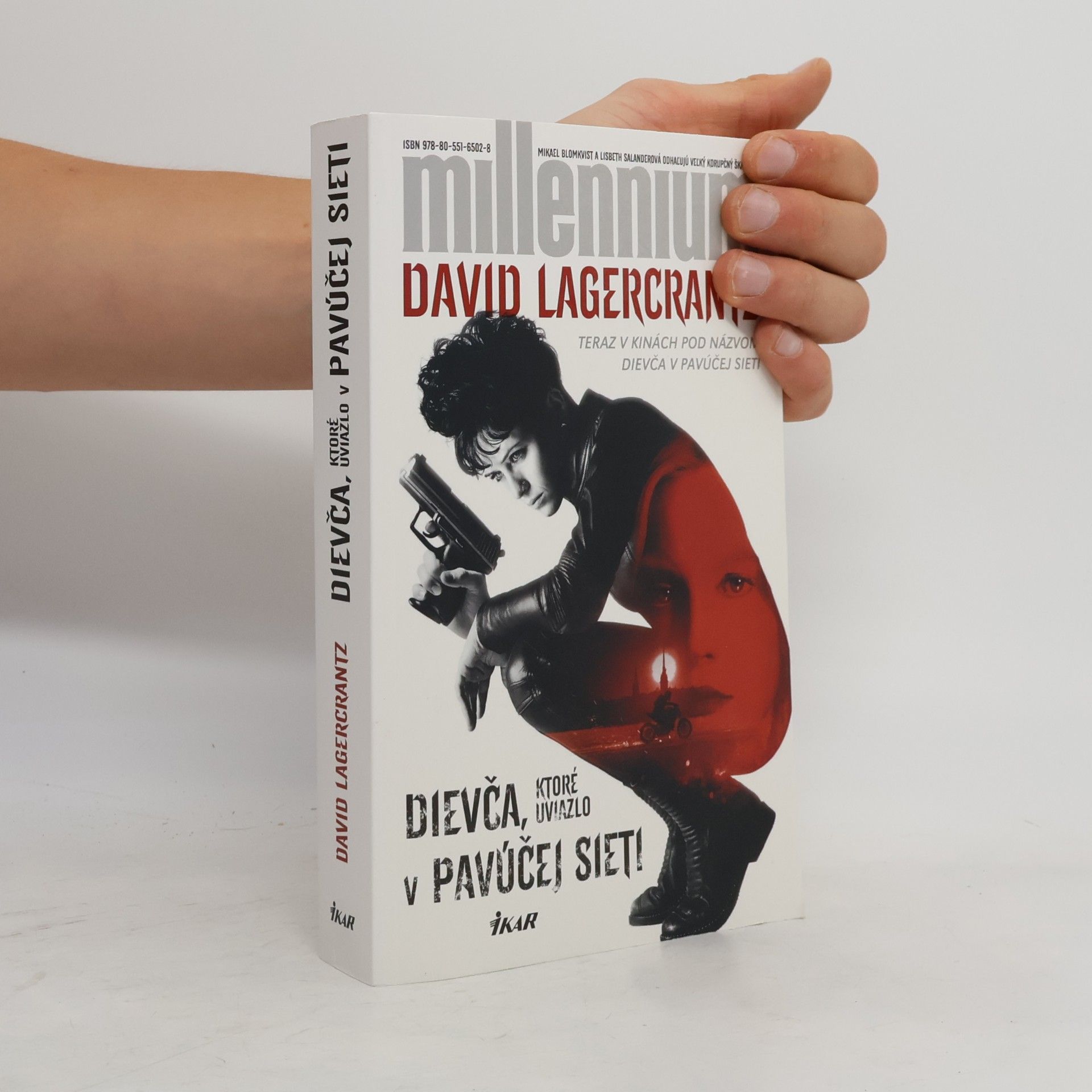 David Lagercrantz Dievča, ktoré uviazlo v pavúčej sieti