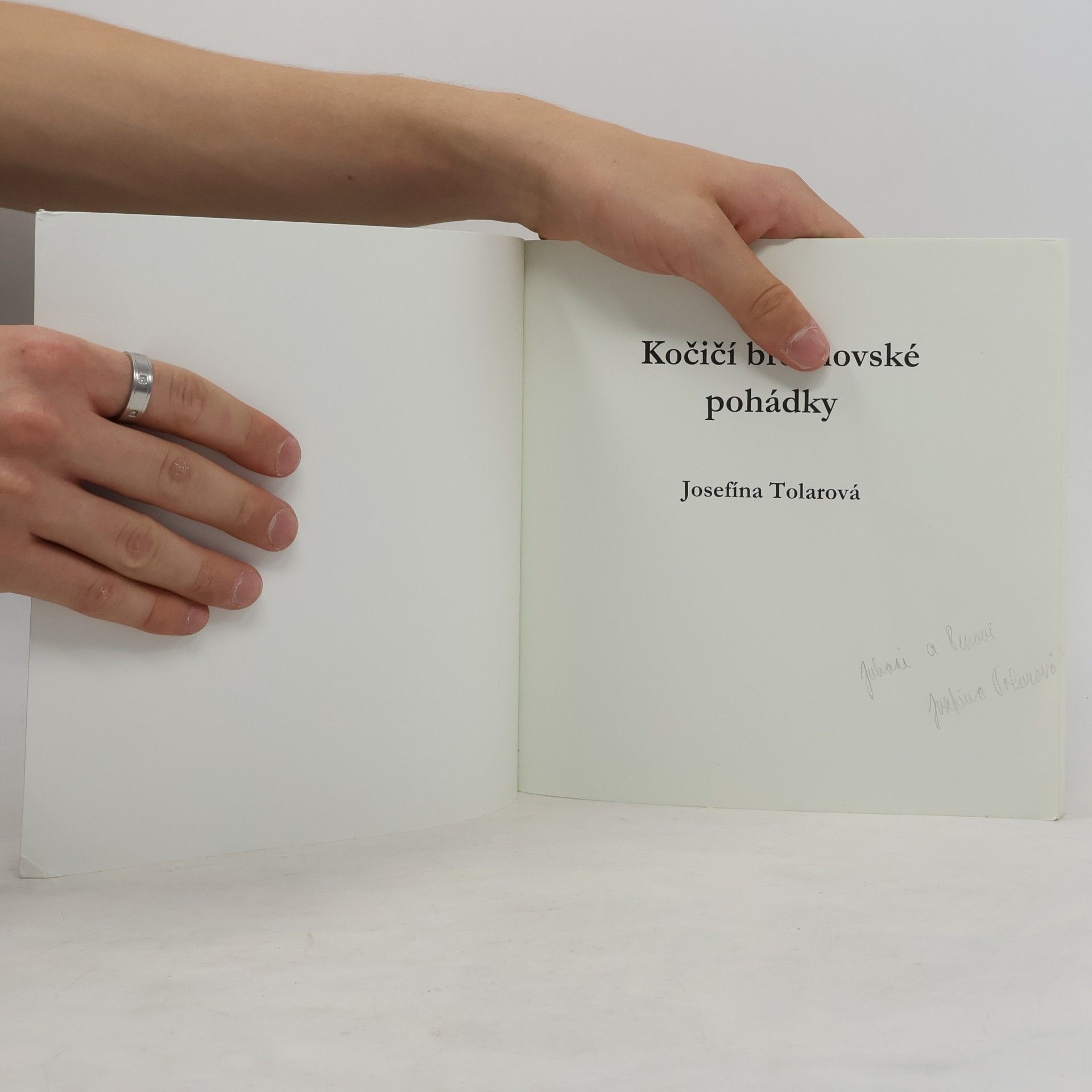 Josefína Tolarová Kočičí břevnovské pohádky