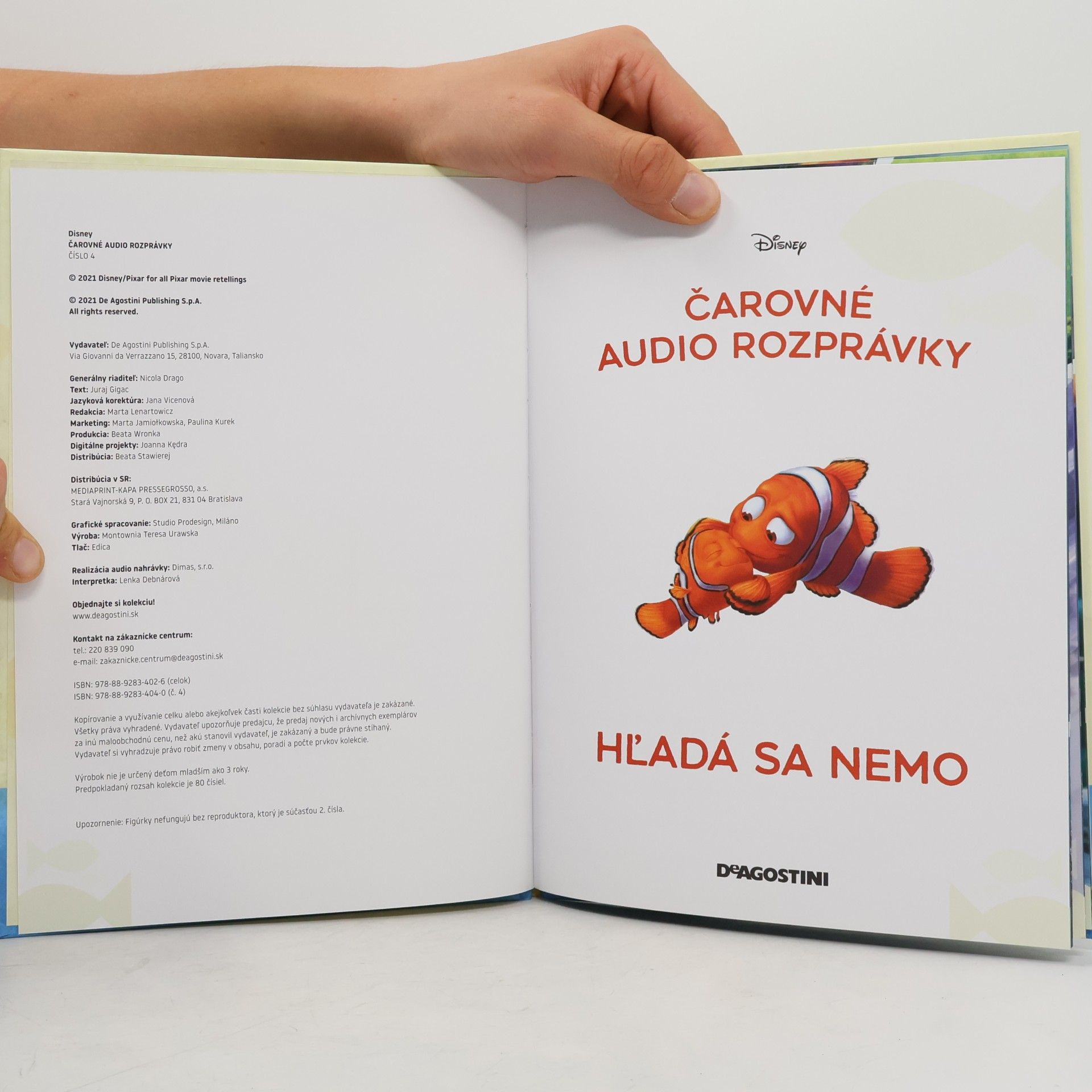 Kolektiv autorů Čarovné audio rozprávky 4. Hľadá sa Nemo