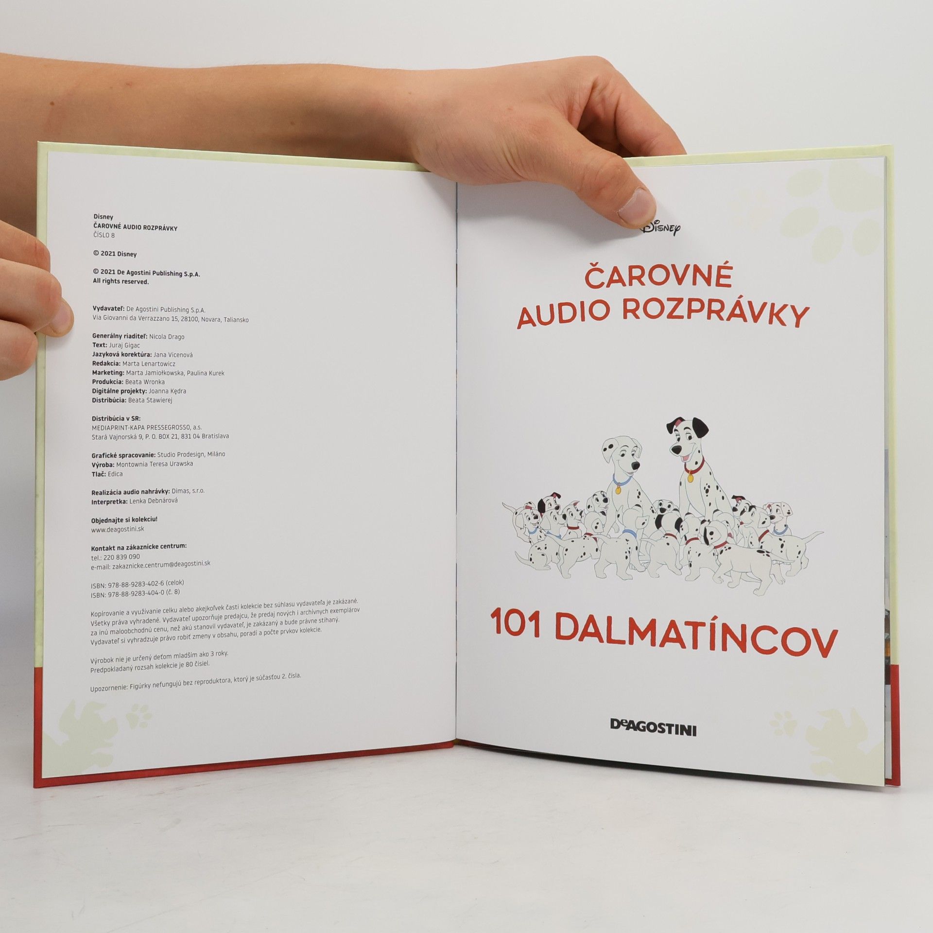 Collectif d'auteurs Čarovné audio rozprávky 8. 101 dalmatíncov