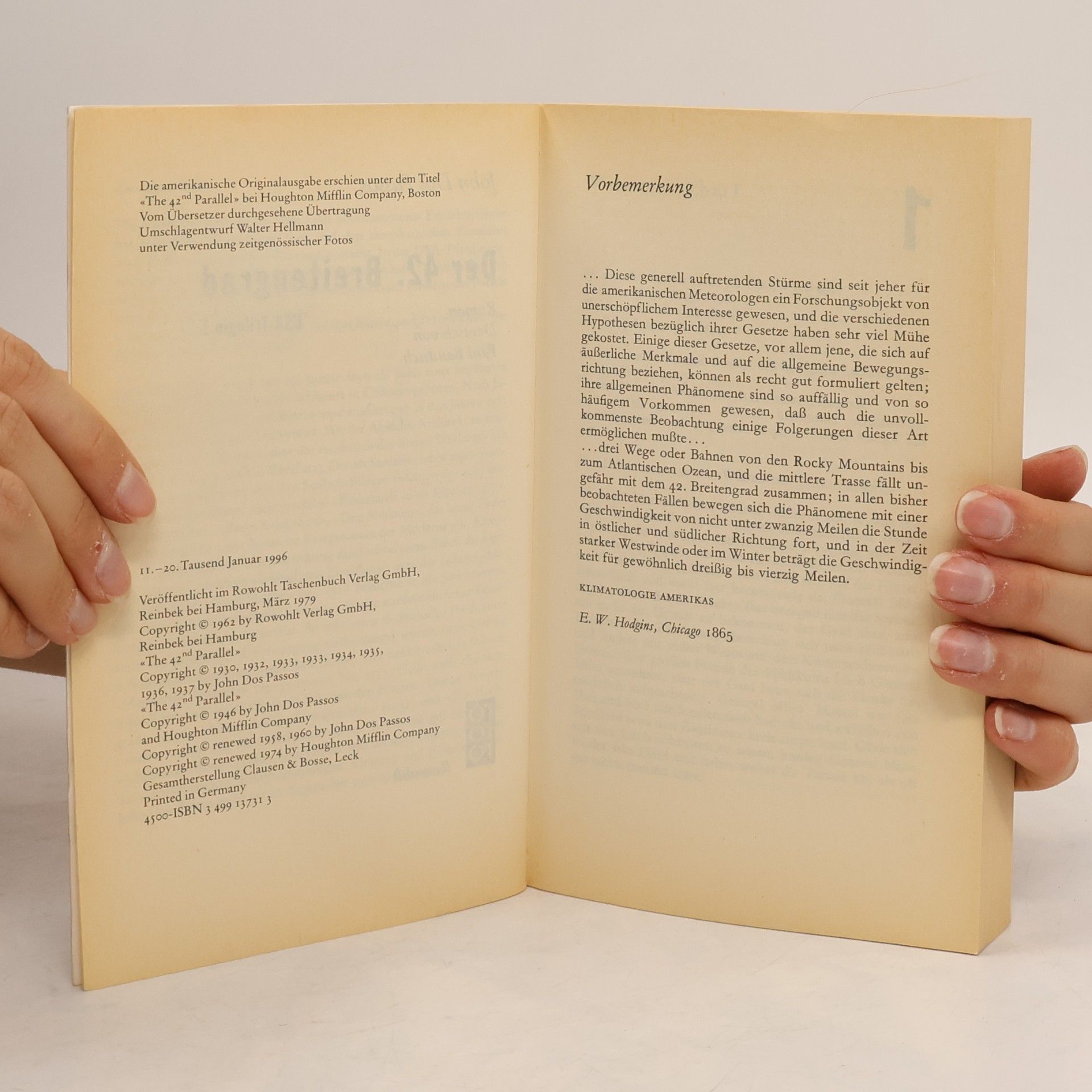 John Dos Passos USA-Trilogie. Der 42. Breitengrad