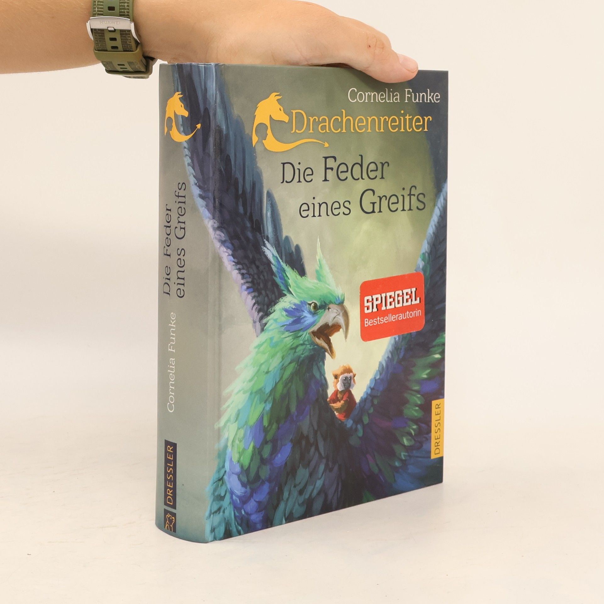 Cornelia Funke Drachenreiter : Die Feder eines Greifs